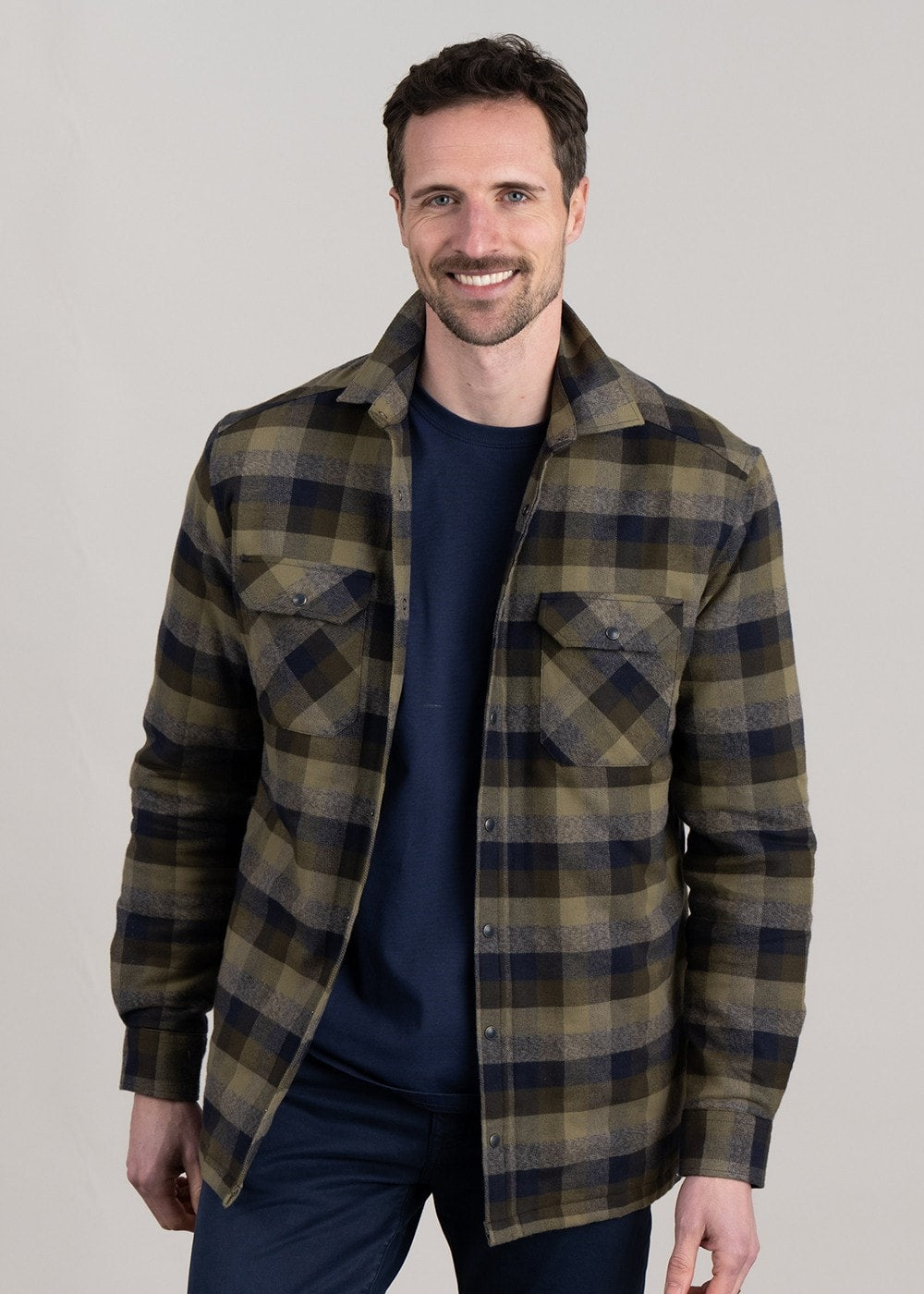 Keith Overshirt - Deep Pine - 1