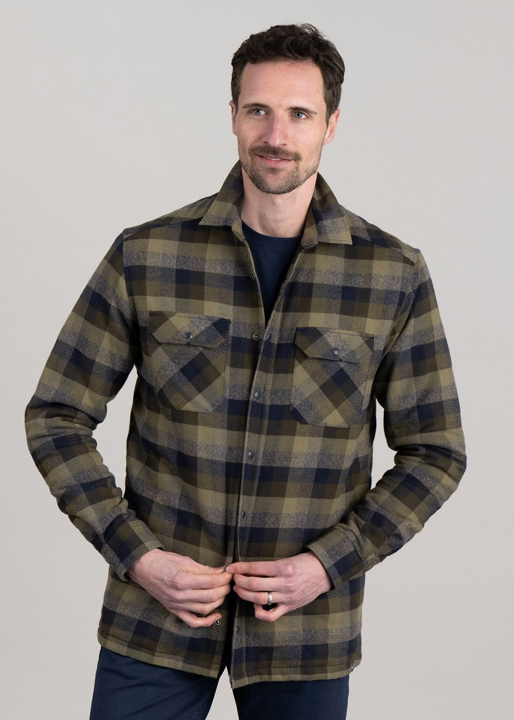 Keith Overshirt - Deep Pine - 2