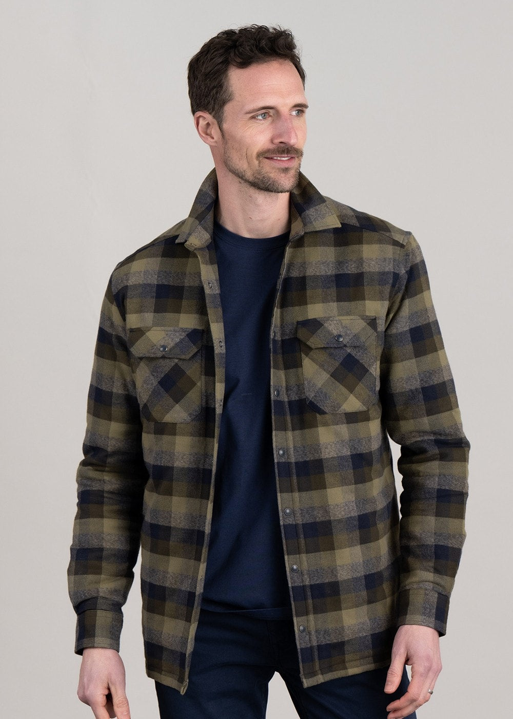 Keith Overshirt - Deep Pine - 3