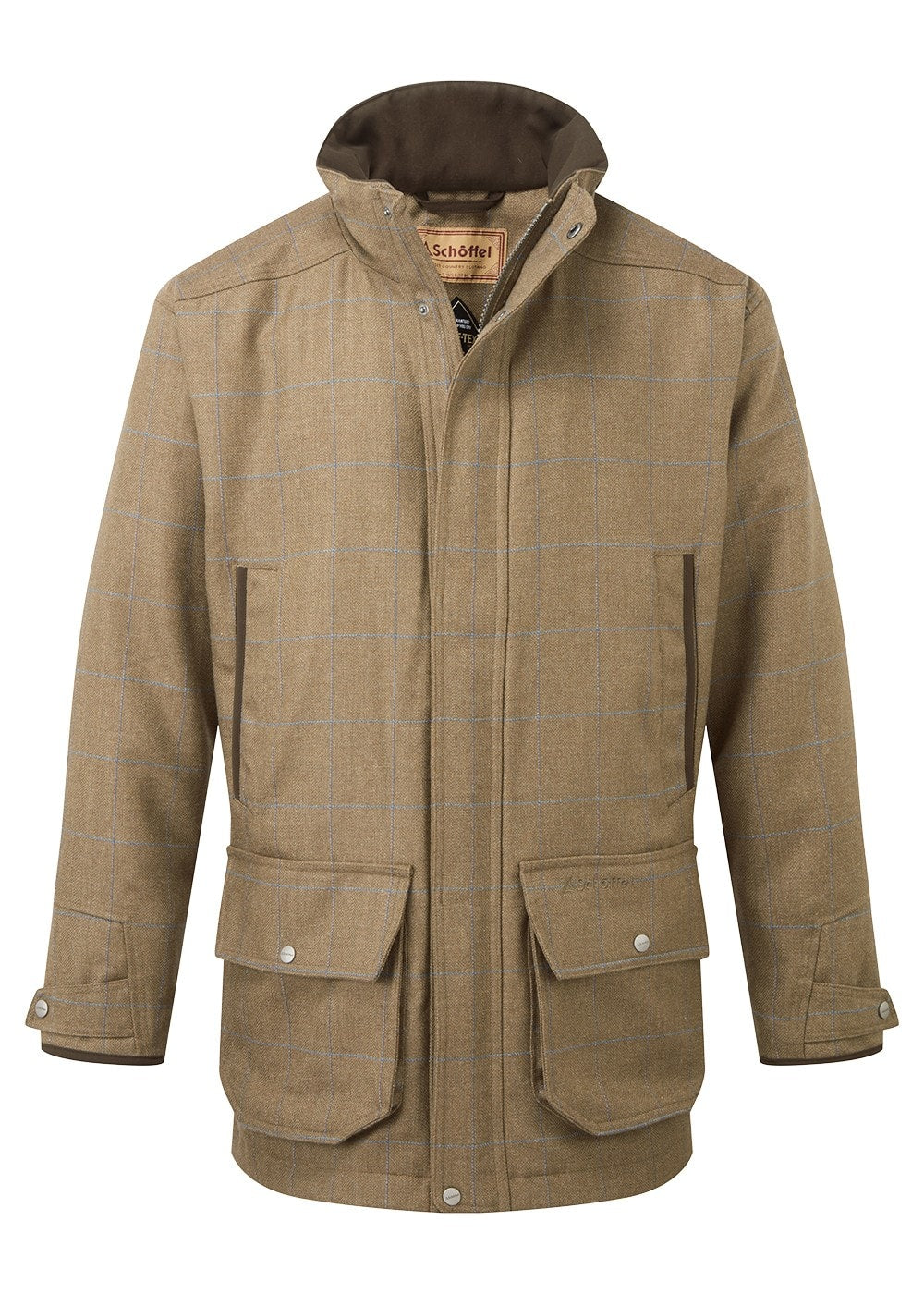 Ptarmigan Tweed Classic Coat - Corry Tweed - 6