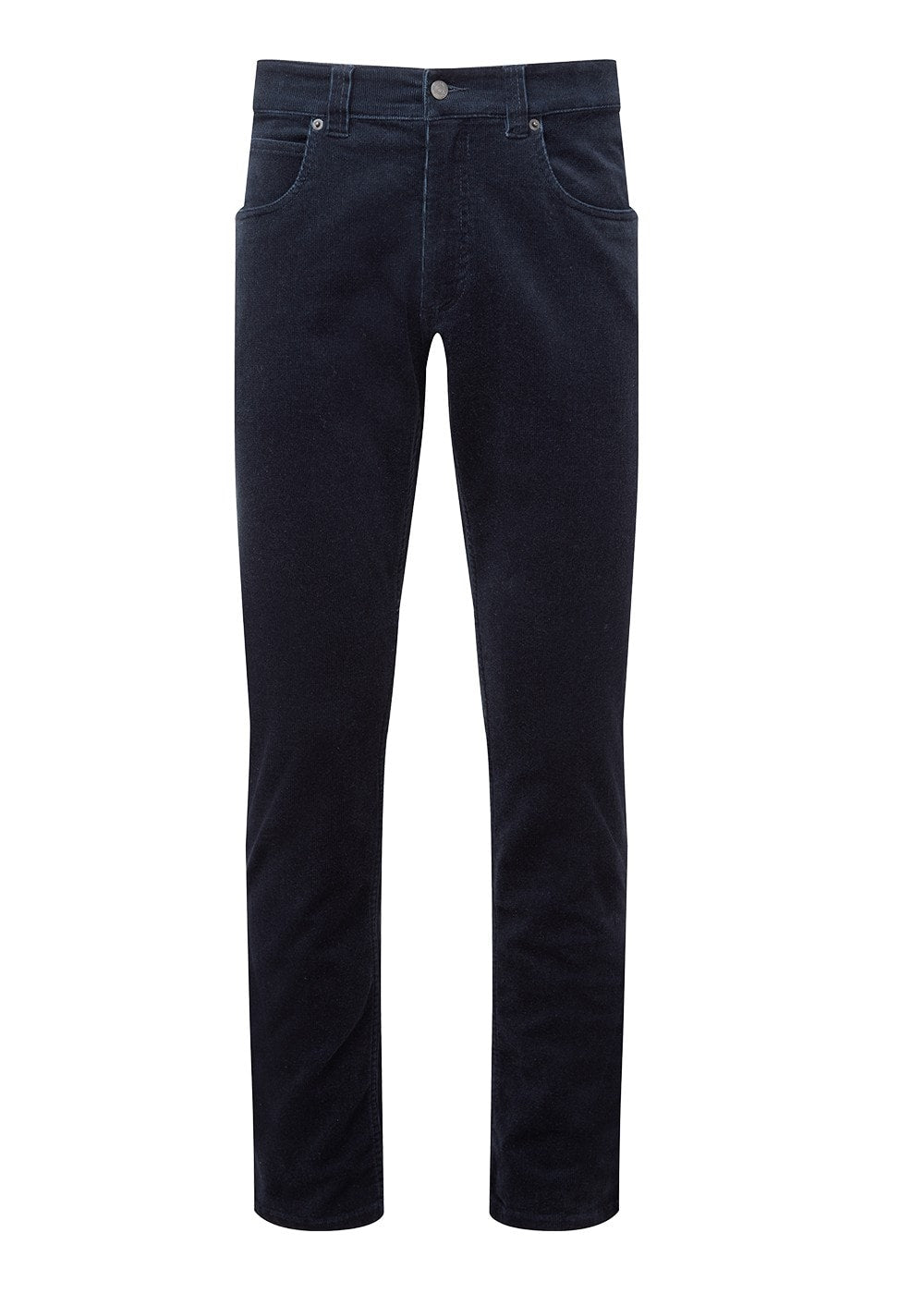 Camden Cord Trousers - Navy - 4