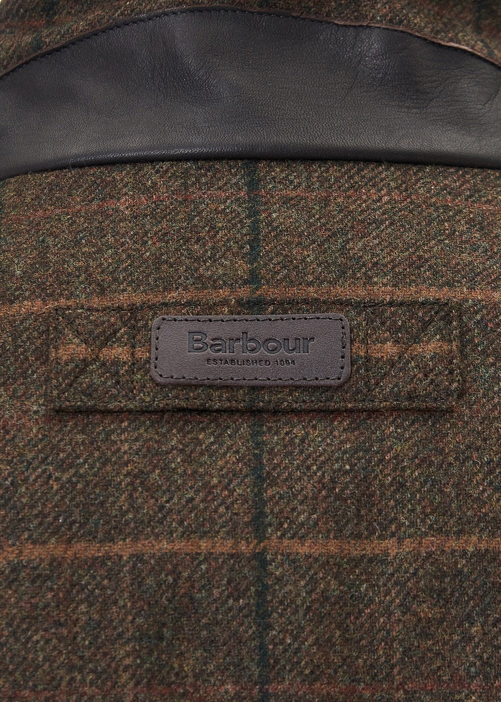 Wool Beaconsfield Jacket - Burnhill Brown Check - 6