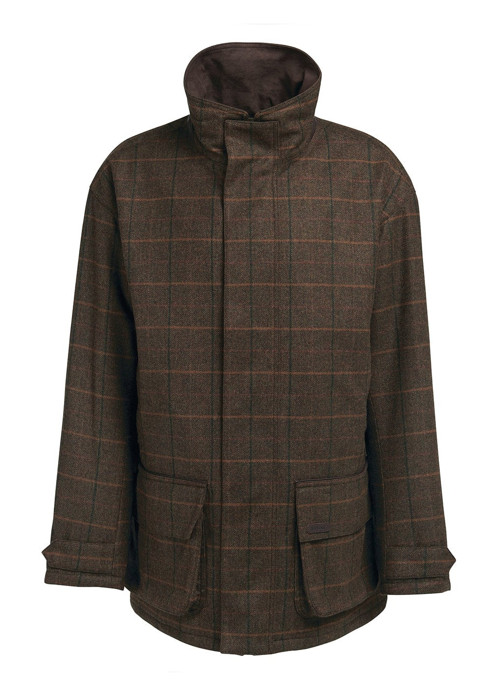 Wool Beaconsfield Jacket - Burnhill Brown Check - 7