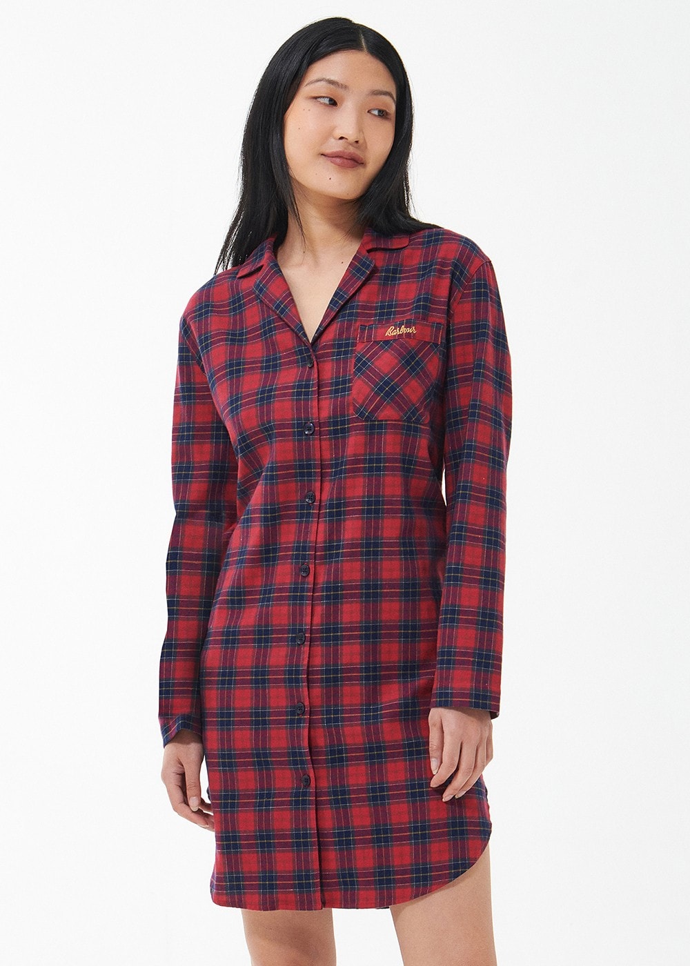 Etta Nightshirt - Small Red Tartan - 3