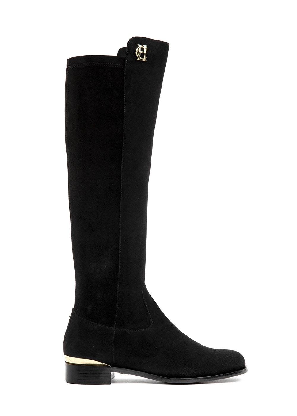 Albany Knee Boots - Black Suede - 3