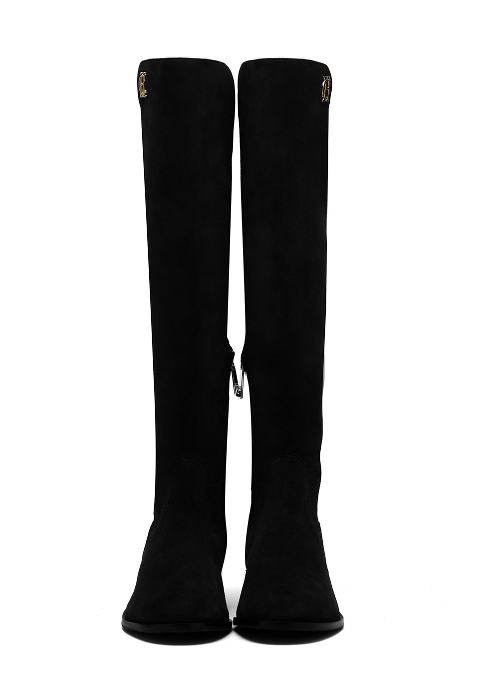 Albany Knee Boots - Black Suede - 5