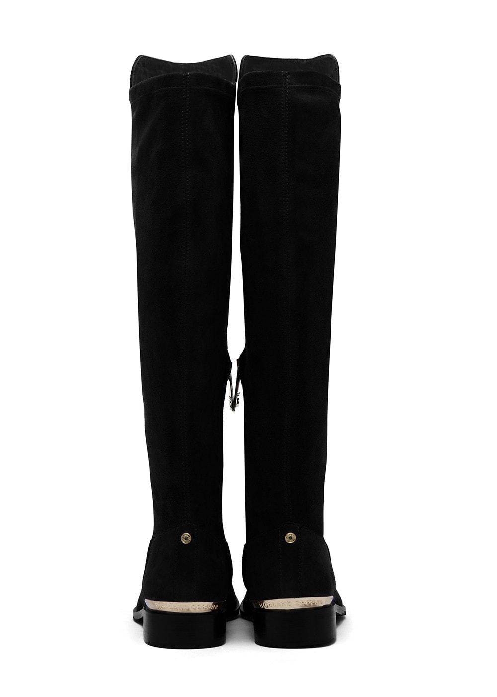 Albany Knee Boots - Black Suede - 6