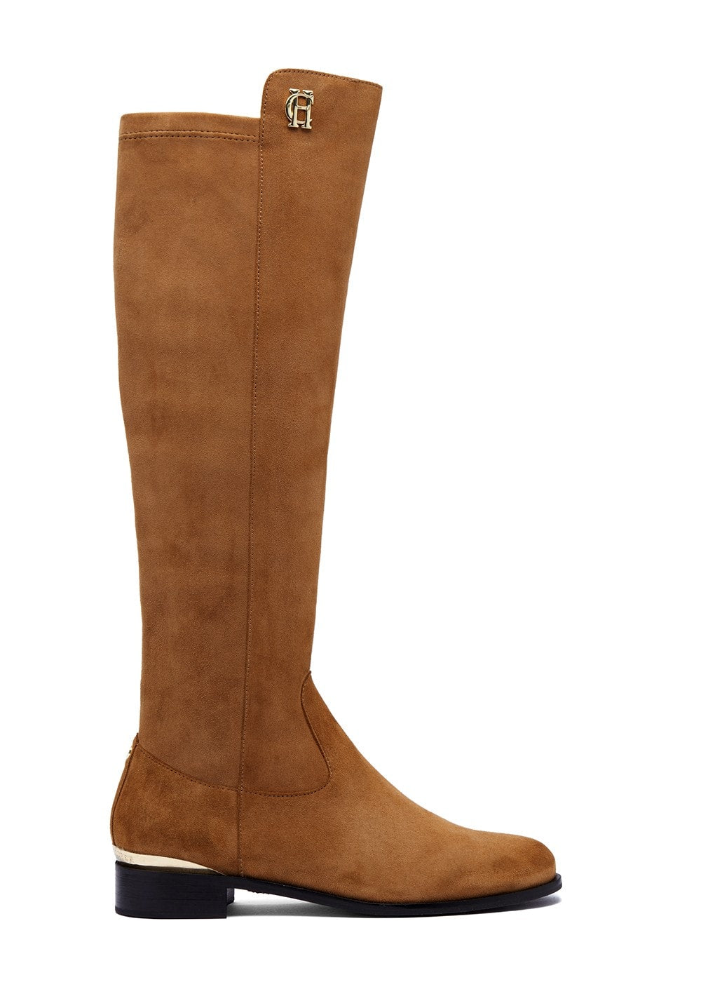 Albany Knee Boots - Tan Suede - 3