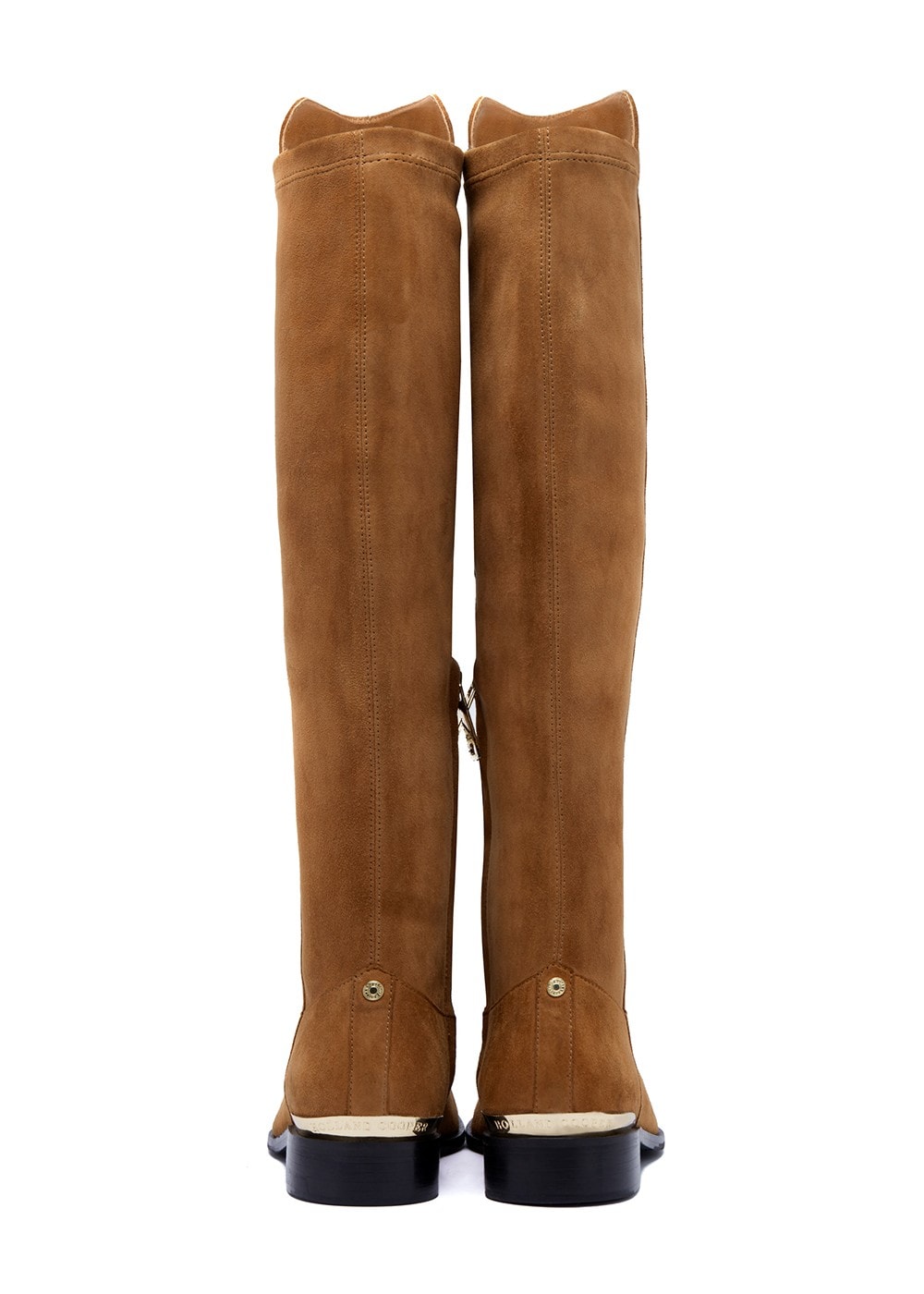 Albany Knee Boots - Tan Suede - 6