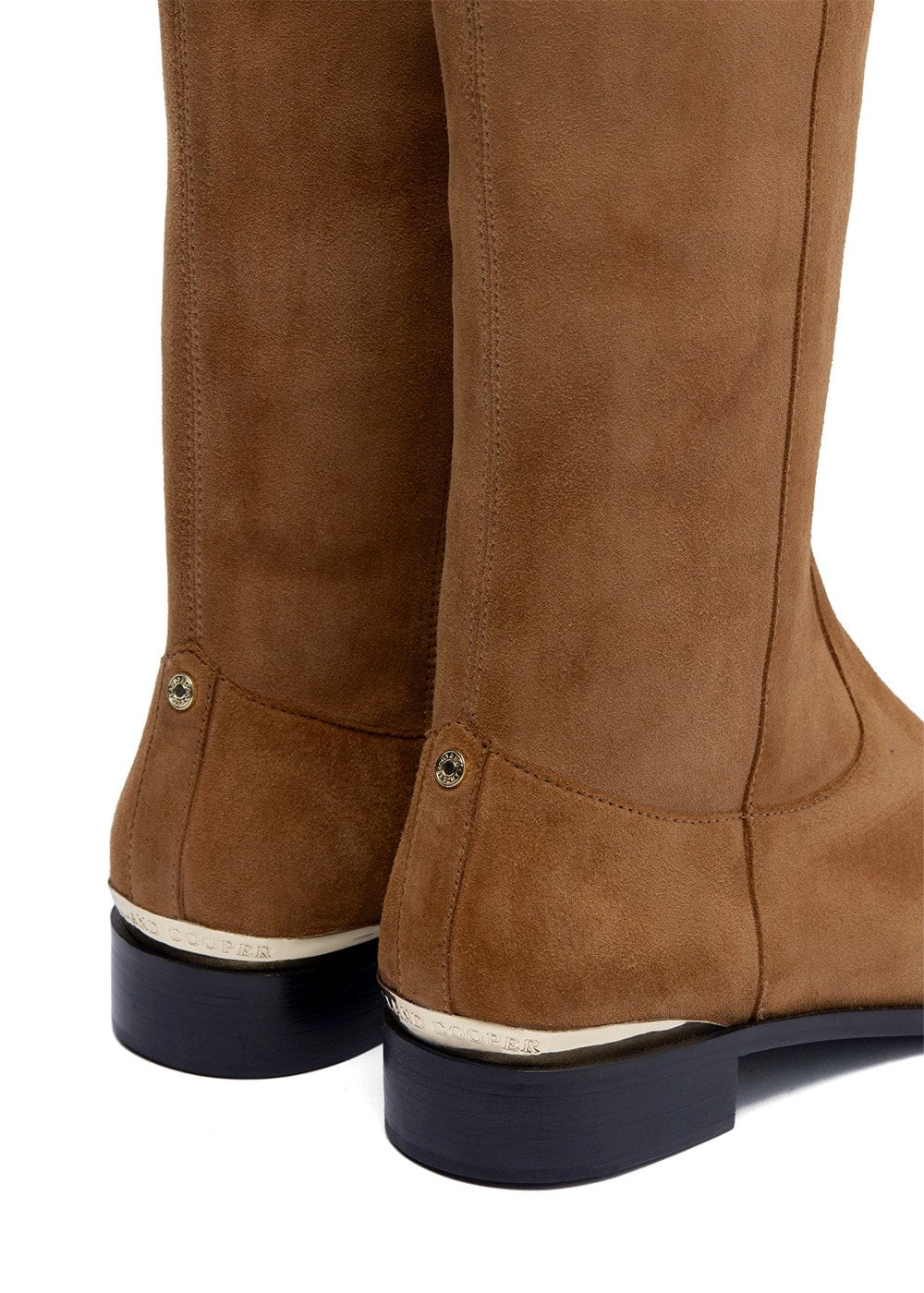 Albany Knee Boots - Tan Suede - 7