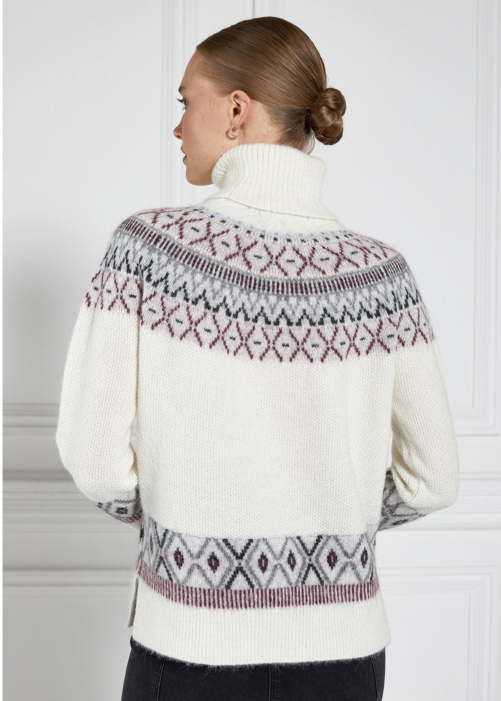 Fairisle Knit - Cream - 3