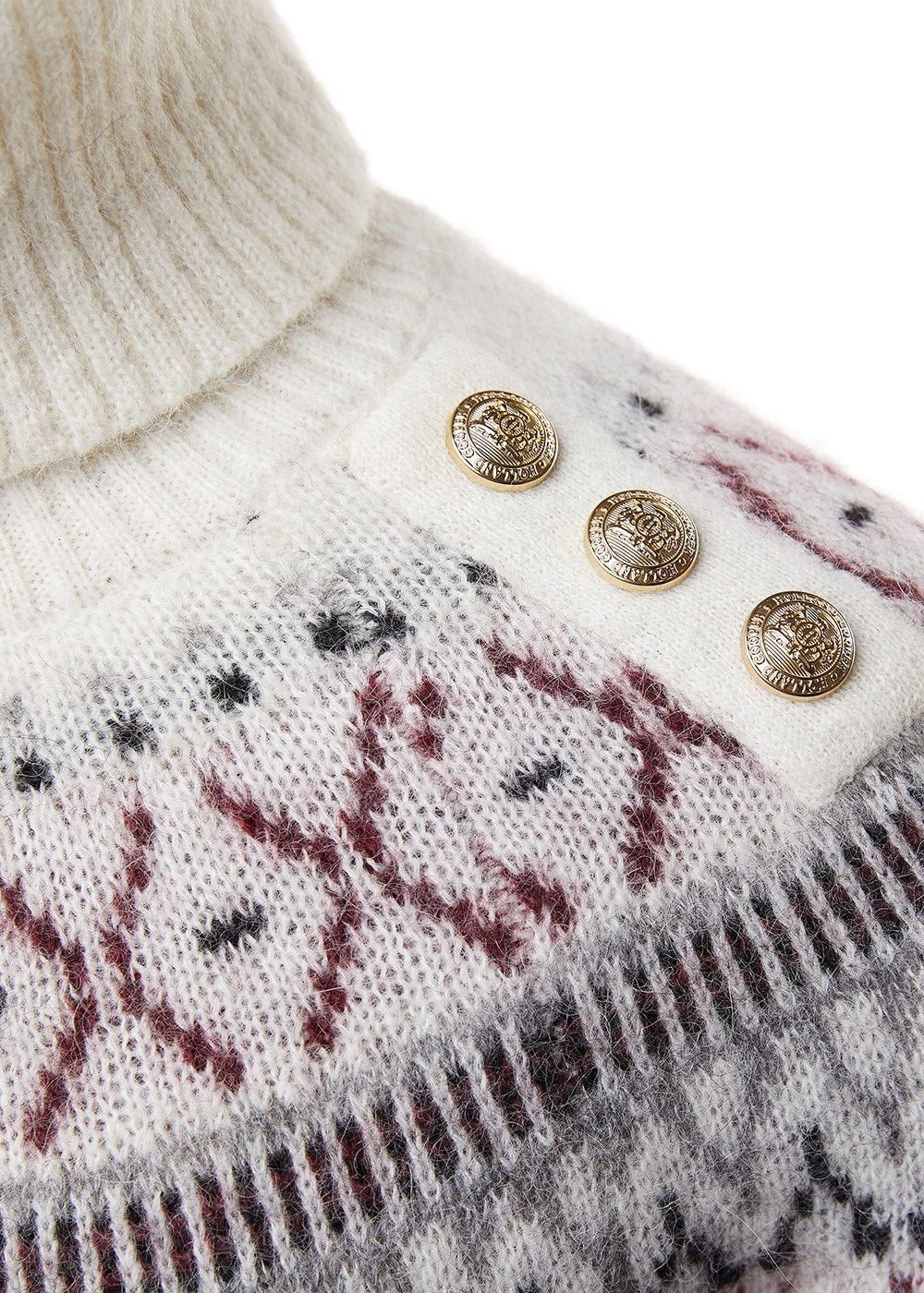 Fairisle Knit - Cream - 5