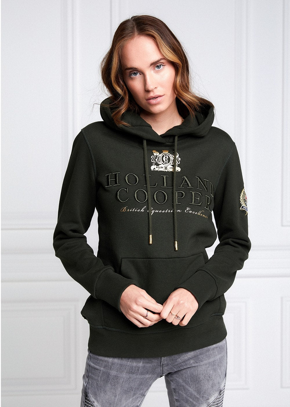 Heritage Hoodie - Racing Green - 1