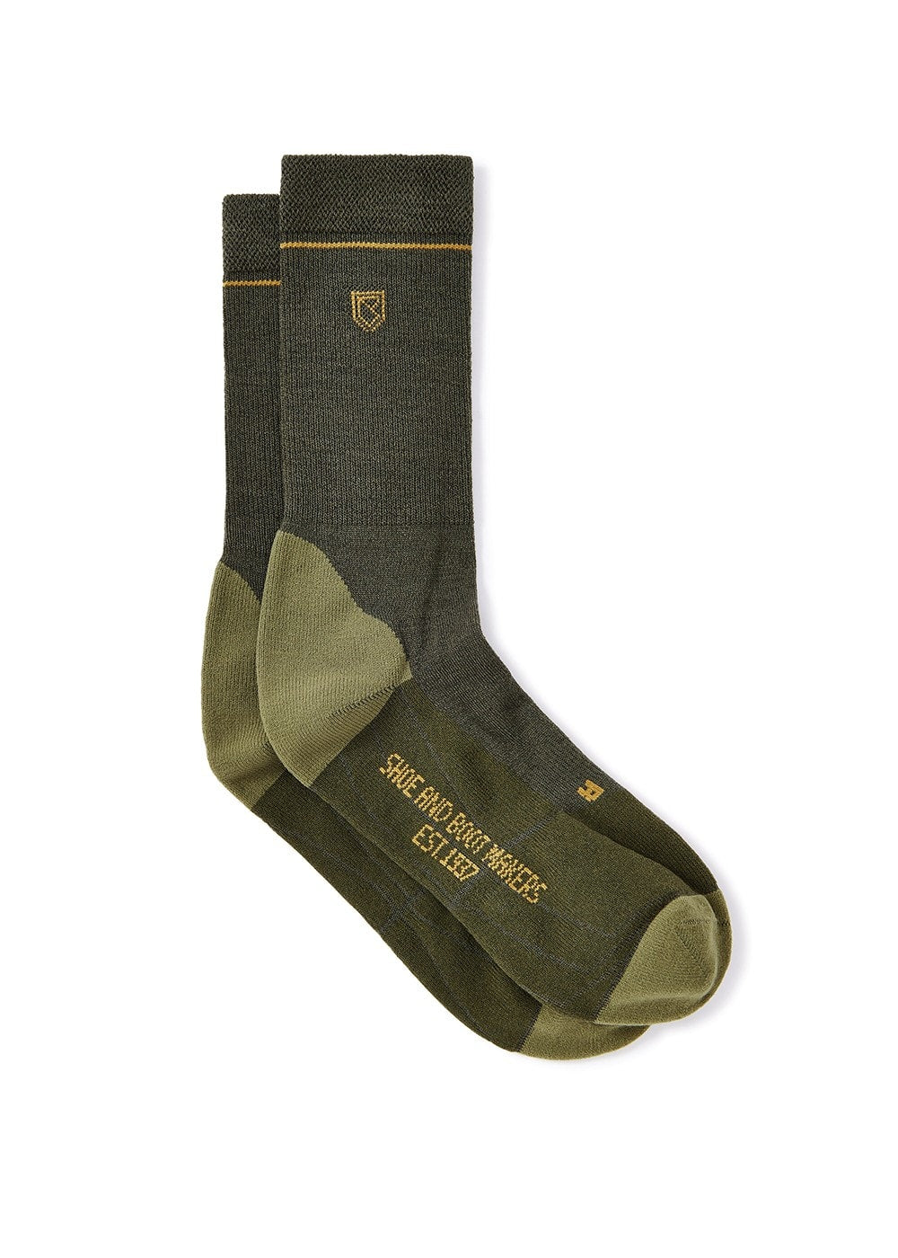 Tintern Socks - Olive - 3