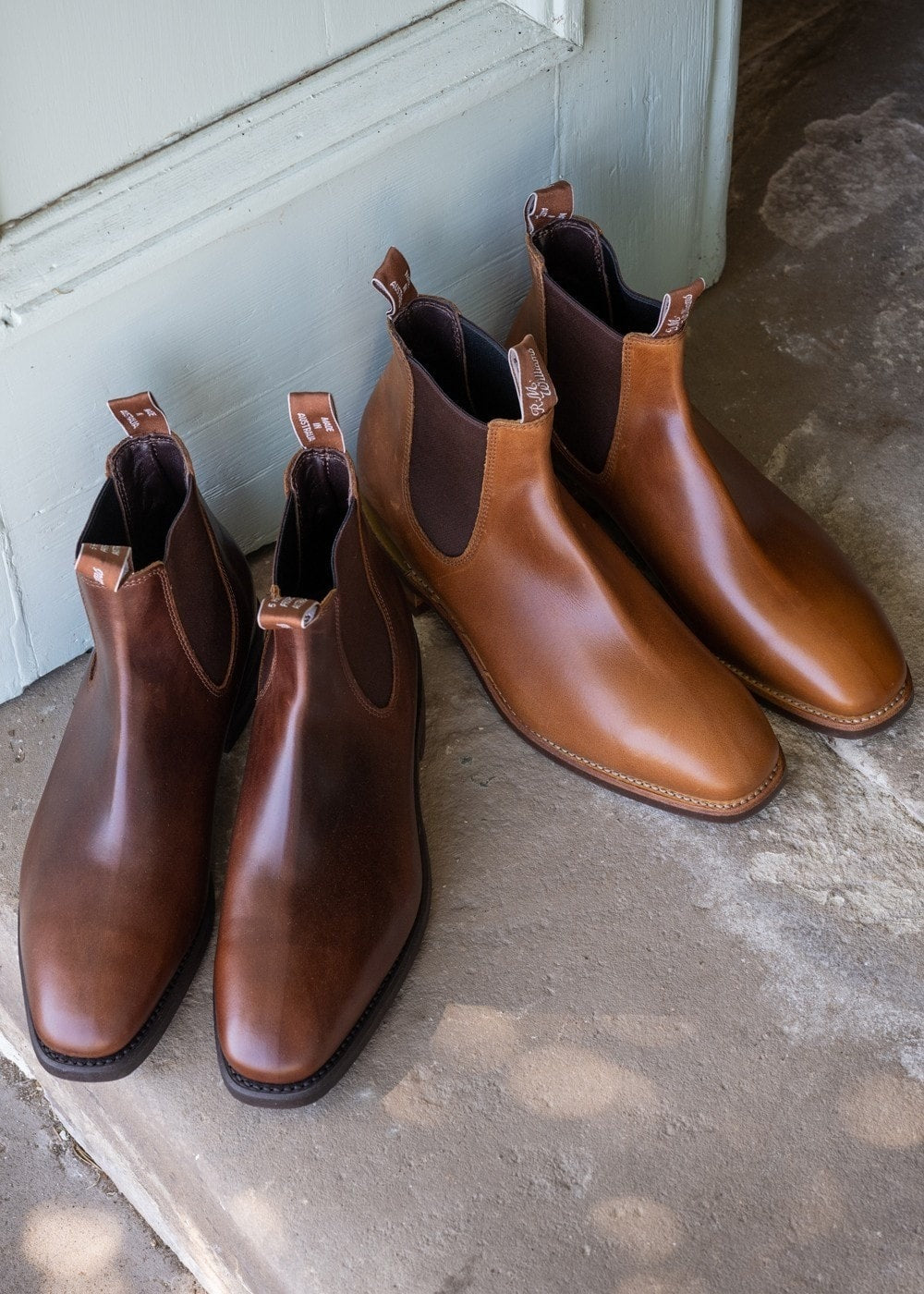 Comfort Craftsman Boots - Mid Brown - 3