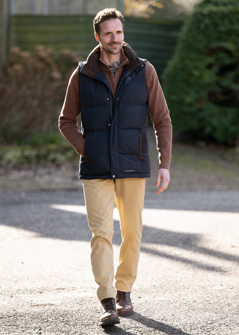 Twickenham II Down Gilet - True Navy - 2