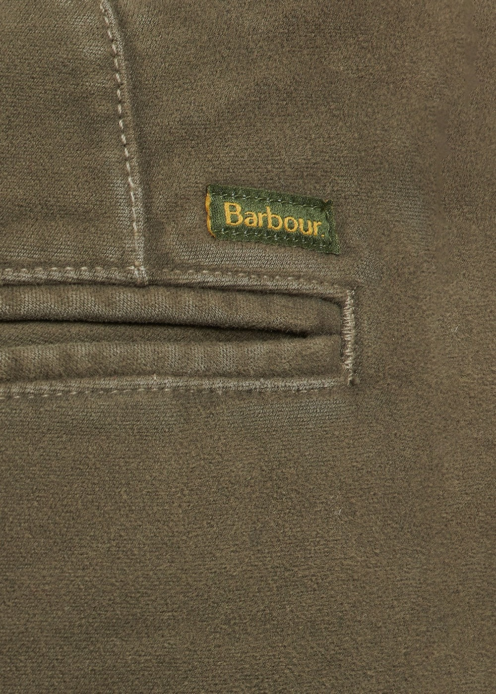 Neuston Moleskin Trousers - Dark Olive - 5