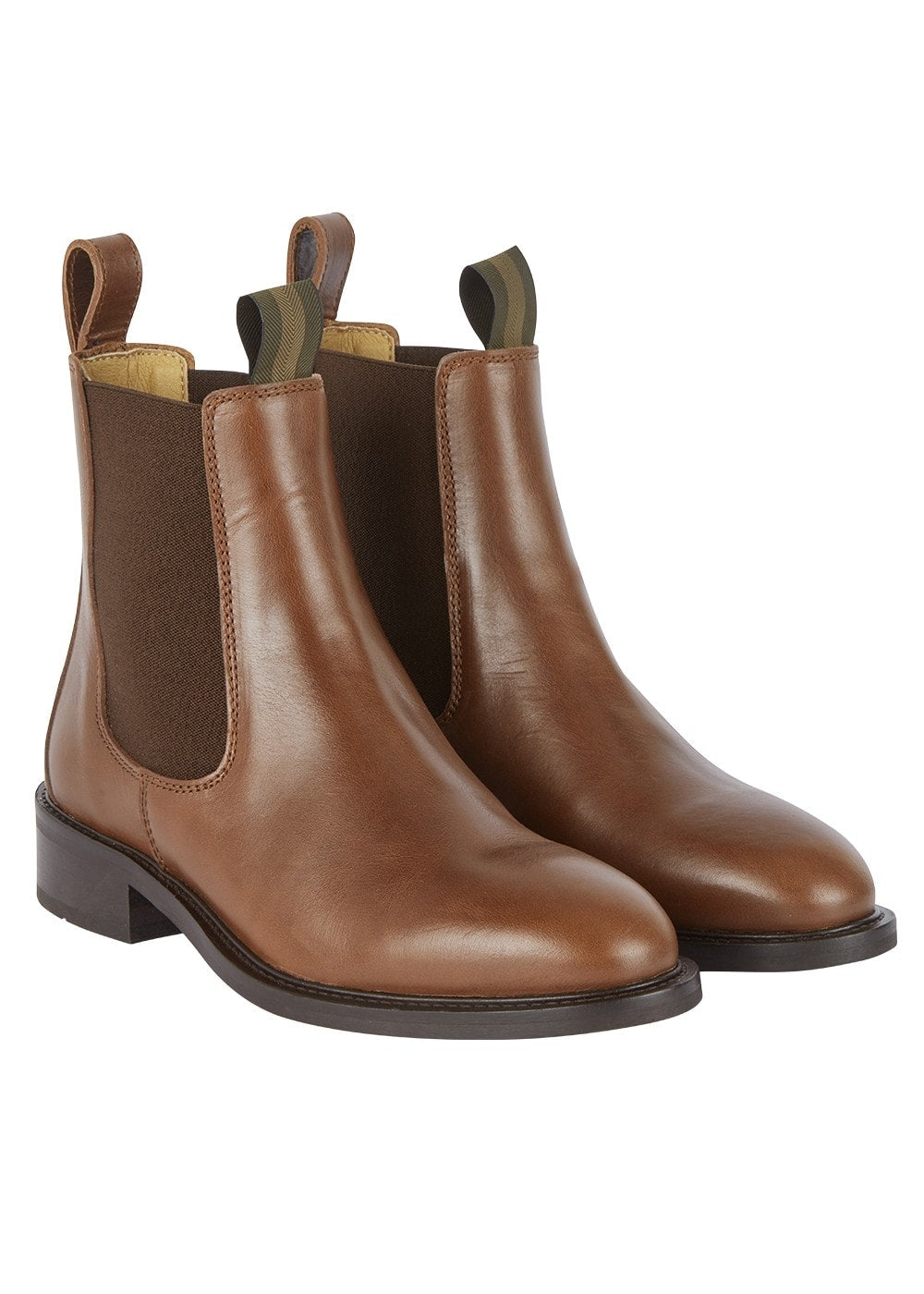 La Chelsea Cuir Boots - Marron - 1