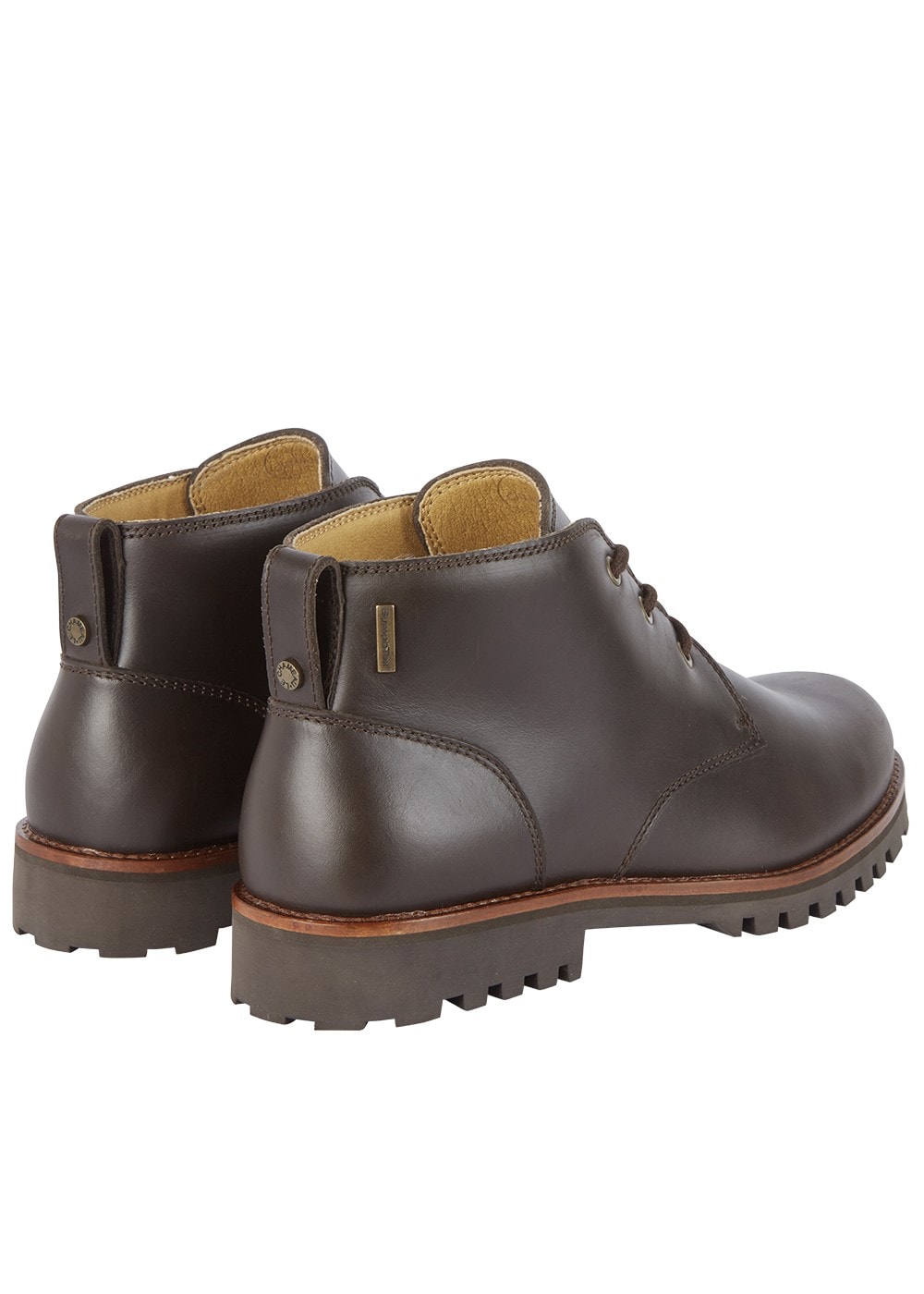 La Chukka Cuir Boots - Marron Fonce - 3