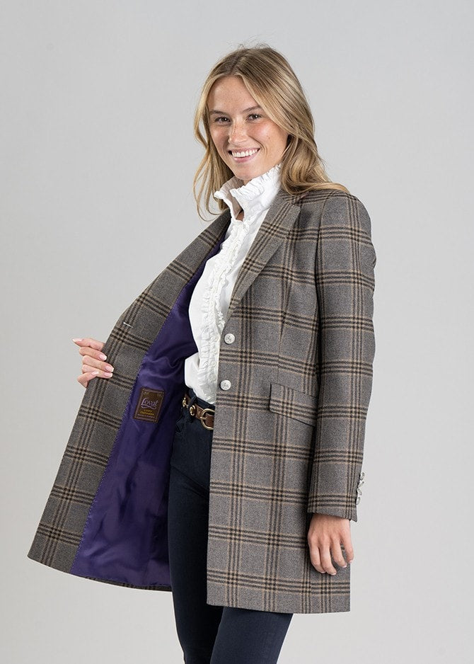 Highgrove Long Jacket - Richmond Check - 4