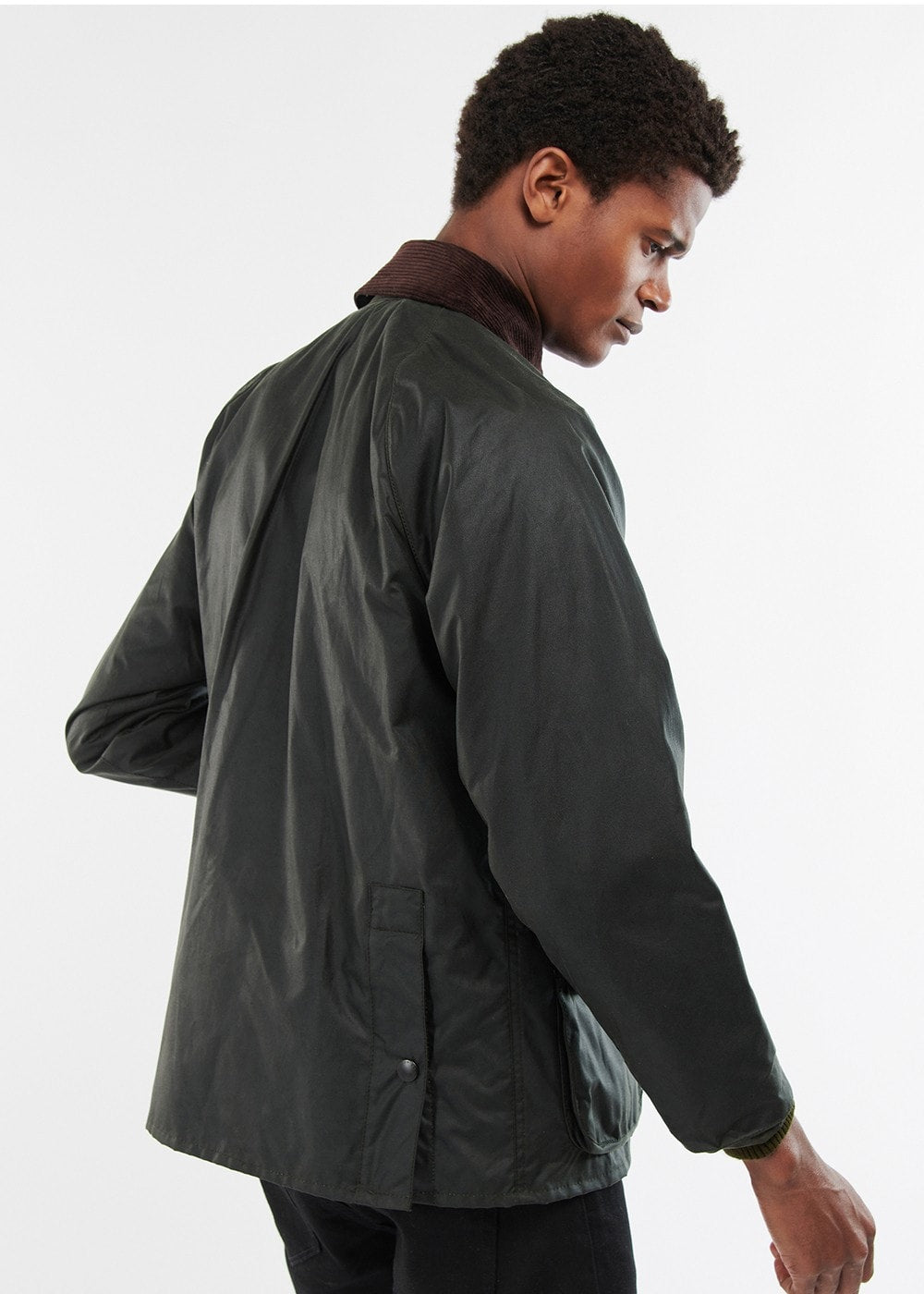 Bedale Wax Jacket - Sage - 5