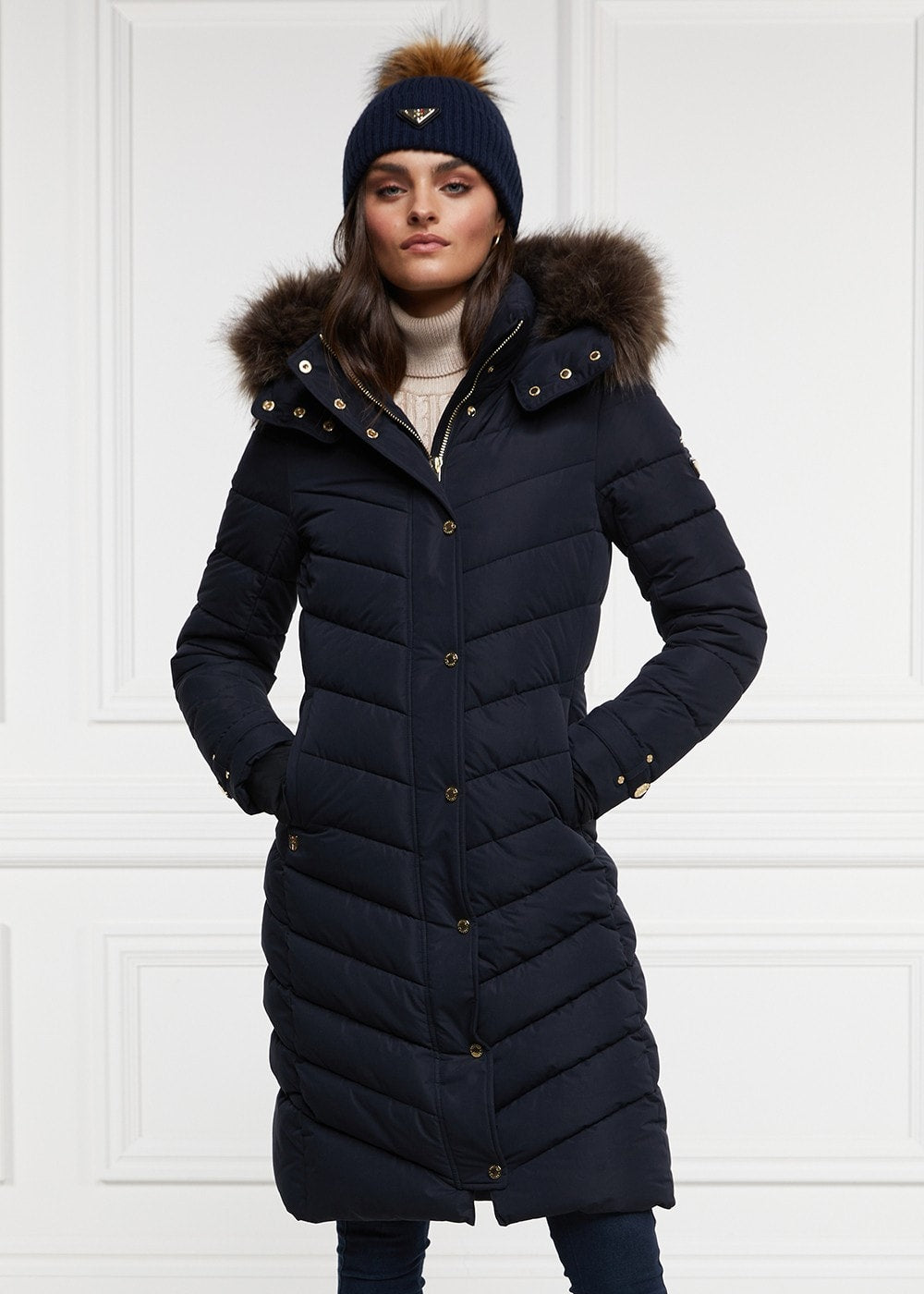 Chamonix Coat - Ink Navy - 1