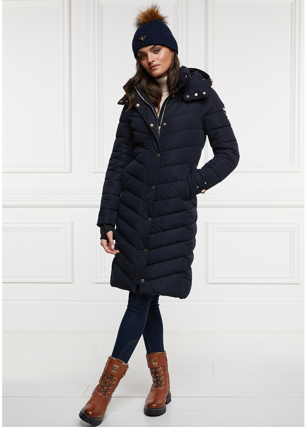 Chamonix Coat - Ink Navy - 2