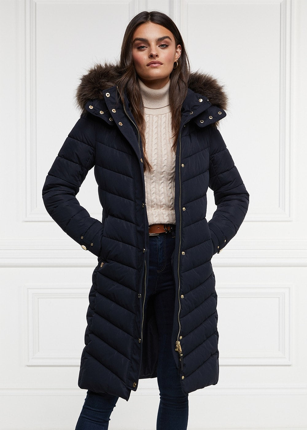 Chamonix Coat - Ink Navy - 3