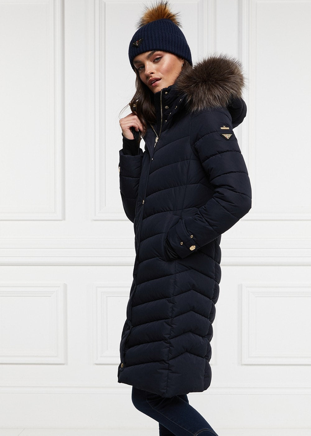 Chamonix Coat - Ink Navy - 4