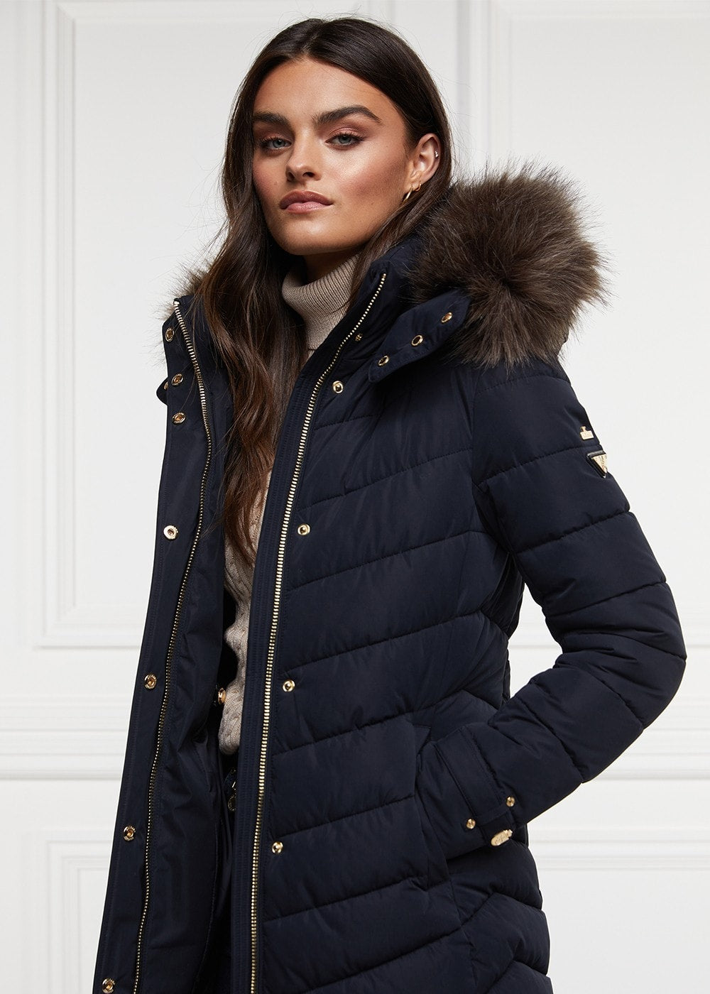 Chamonix Coat - Ink Navy - 5