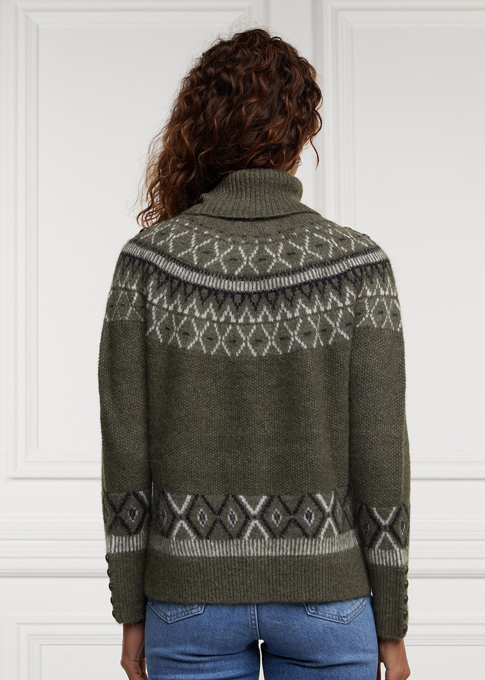 Fairisle Knit - Khaki - 4