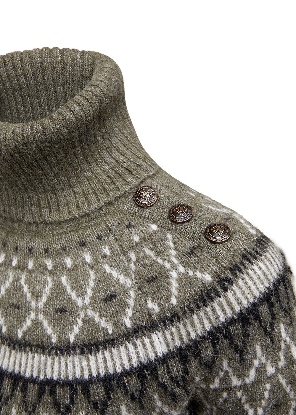 Fairisle Knit - Khaki - 6