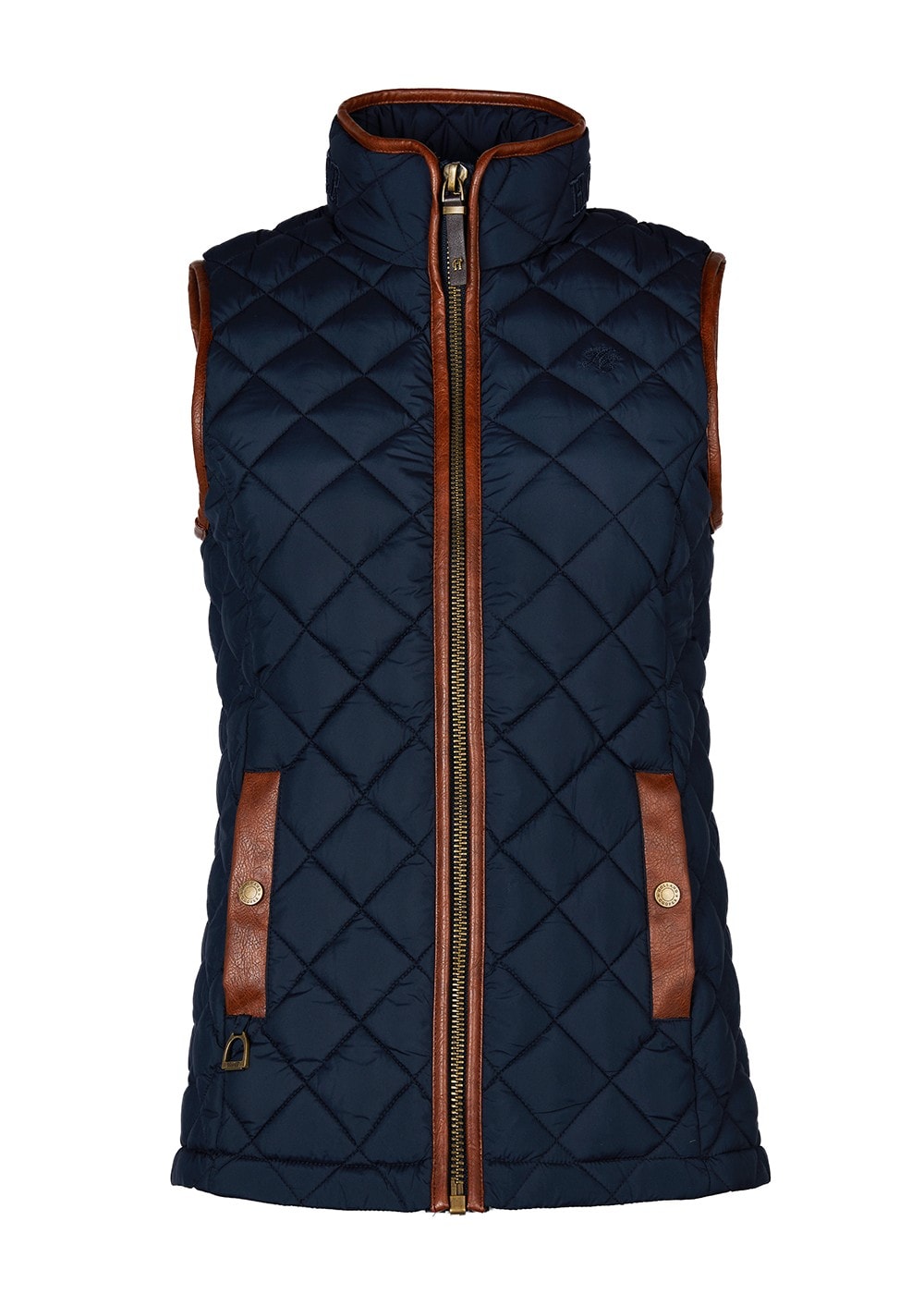 Country Quilted Gilet - Ink Navy - 4