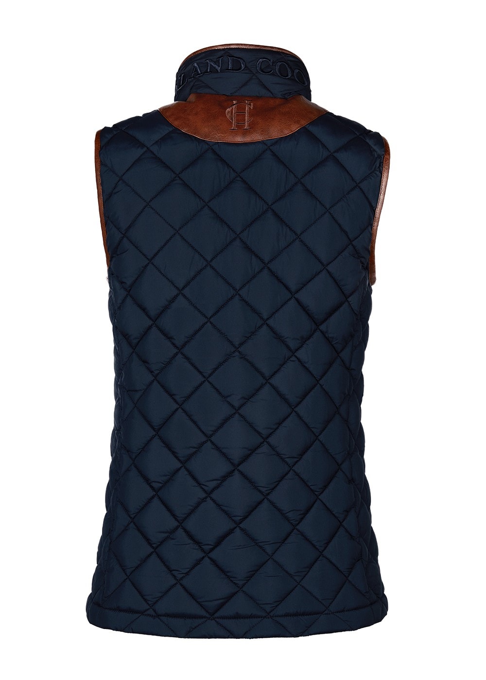 Country Quilted Gilet - Ink Navy - 5