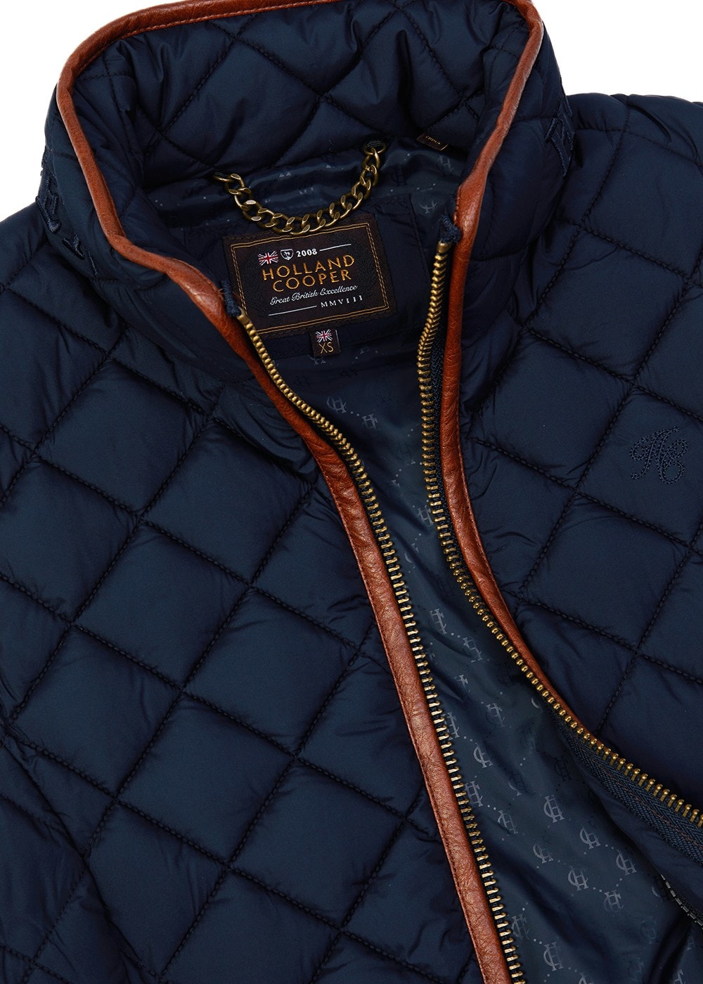 Country Quilted Gilet - Ink Navy - 6