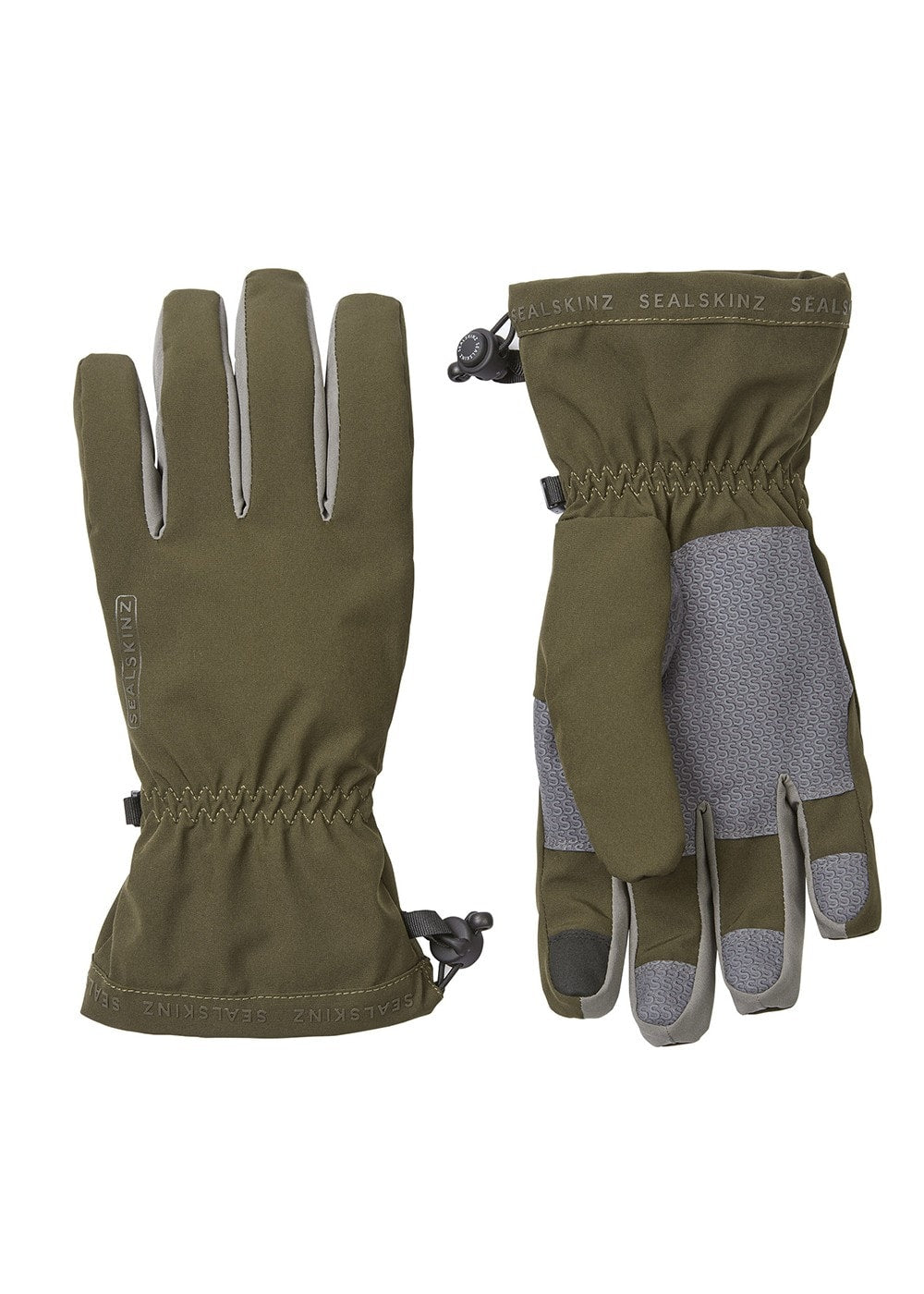 Drayton Waterproof Lightweight Gauntlet Glove - Olive - 1