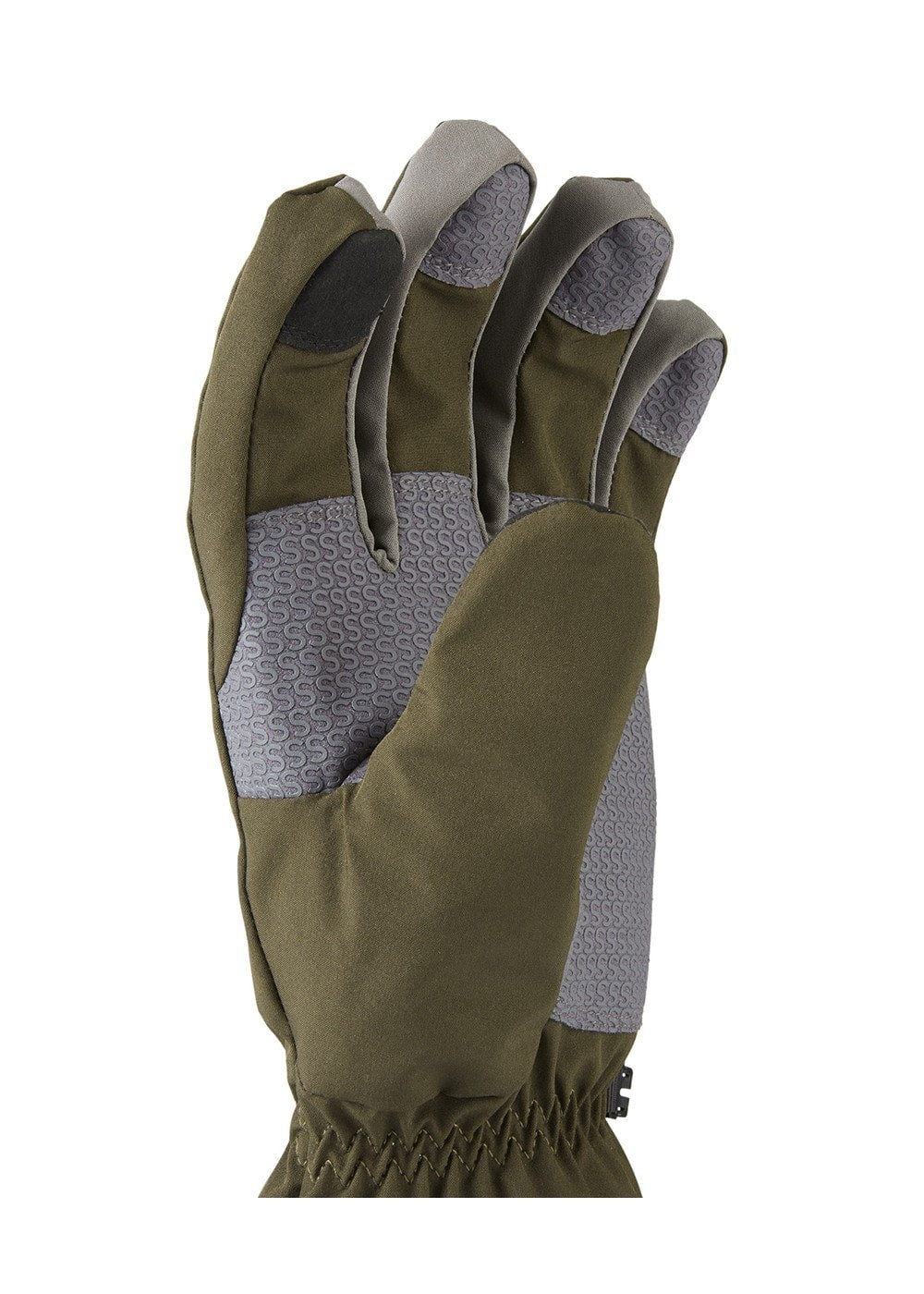 Drayton Waterproof Lightweight Gauntlet Glove - Olive - 3