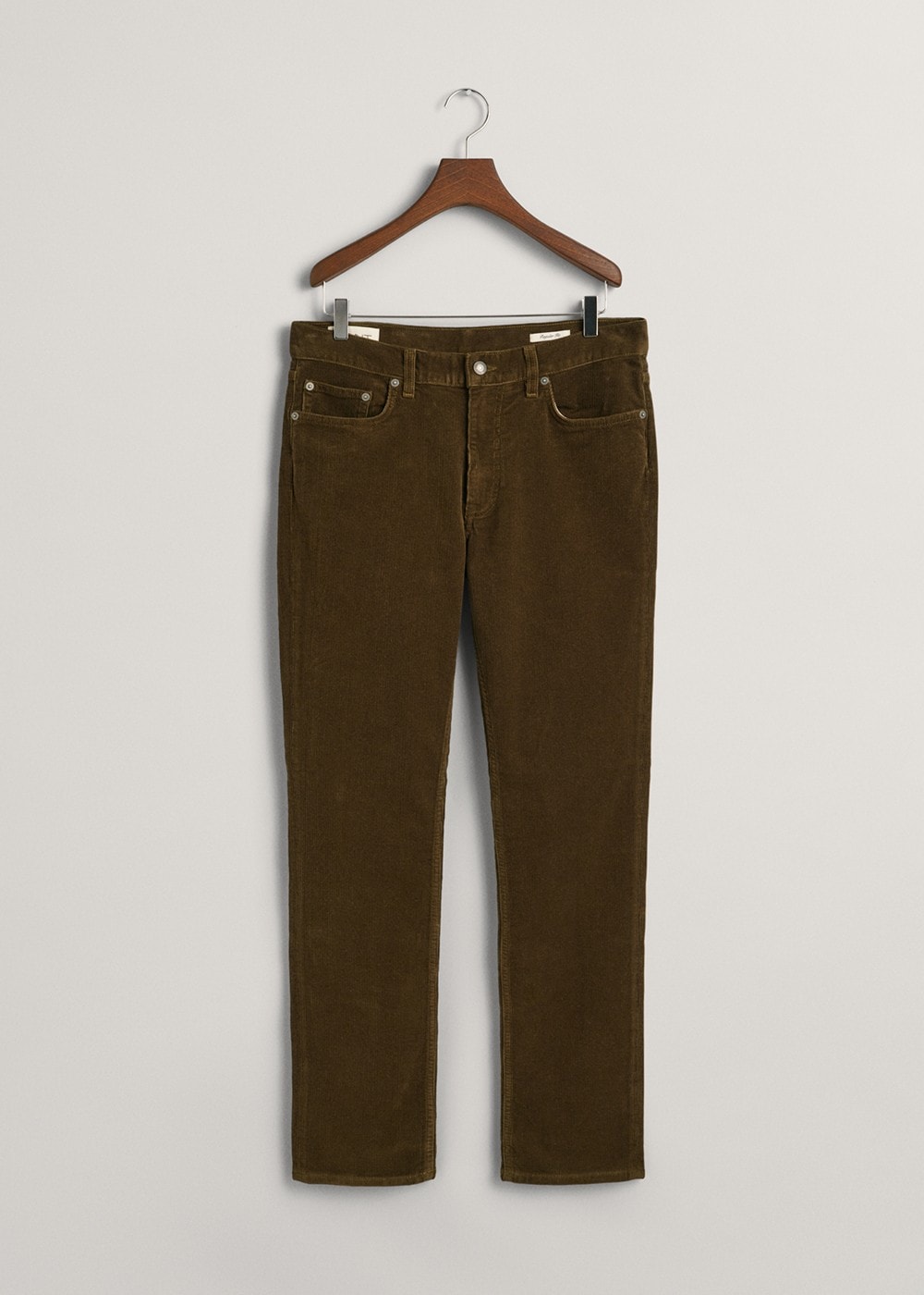 Regular Cord Jeans - Dark Cactus - 4