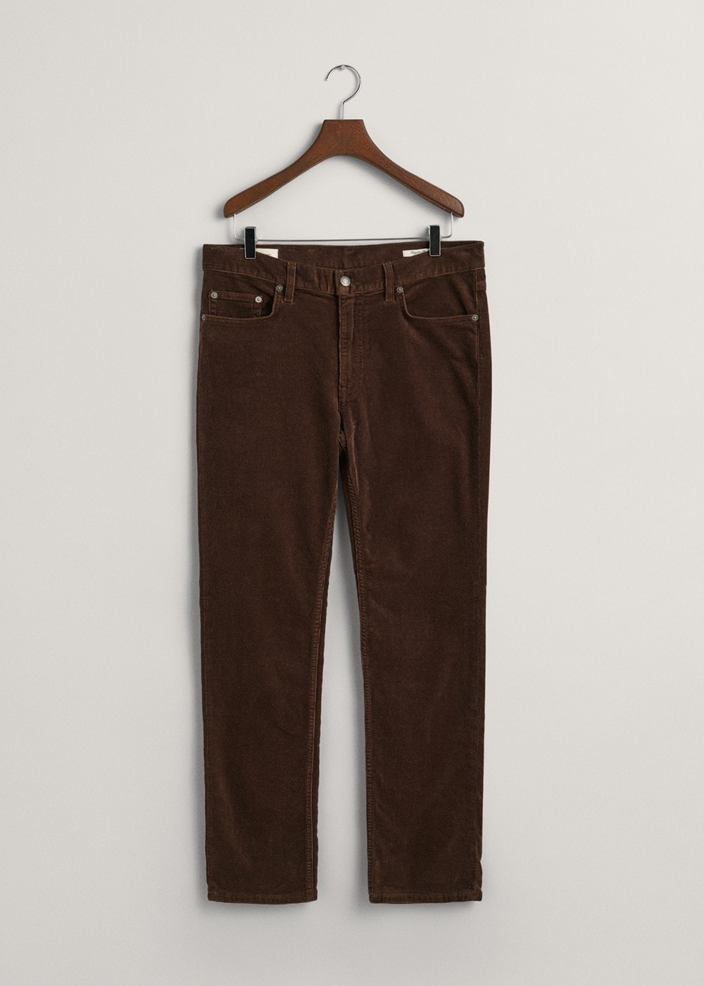 Regular Cord Jeans - Rich Brown - 4