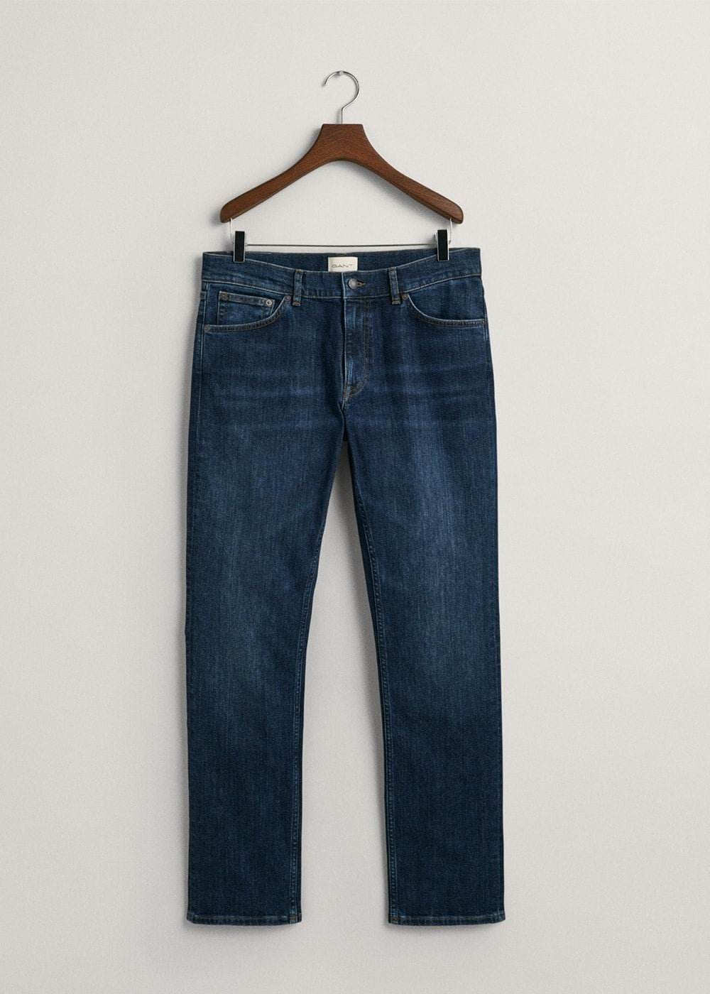 Regular Jeans - Dark Blue Worn In - 4