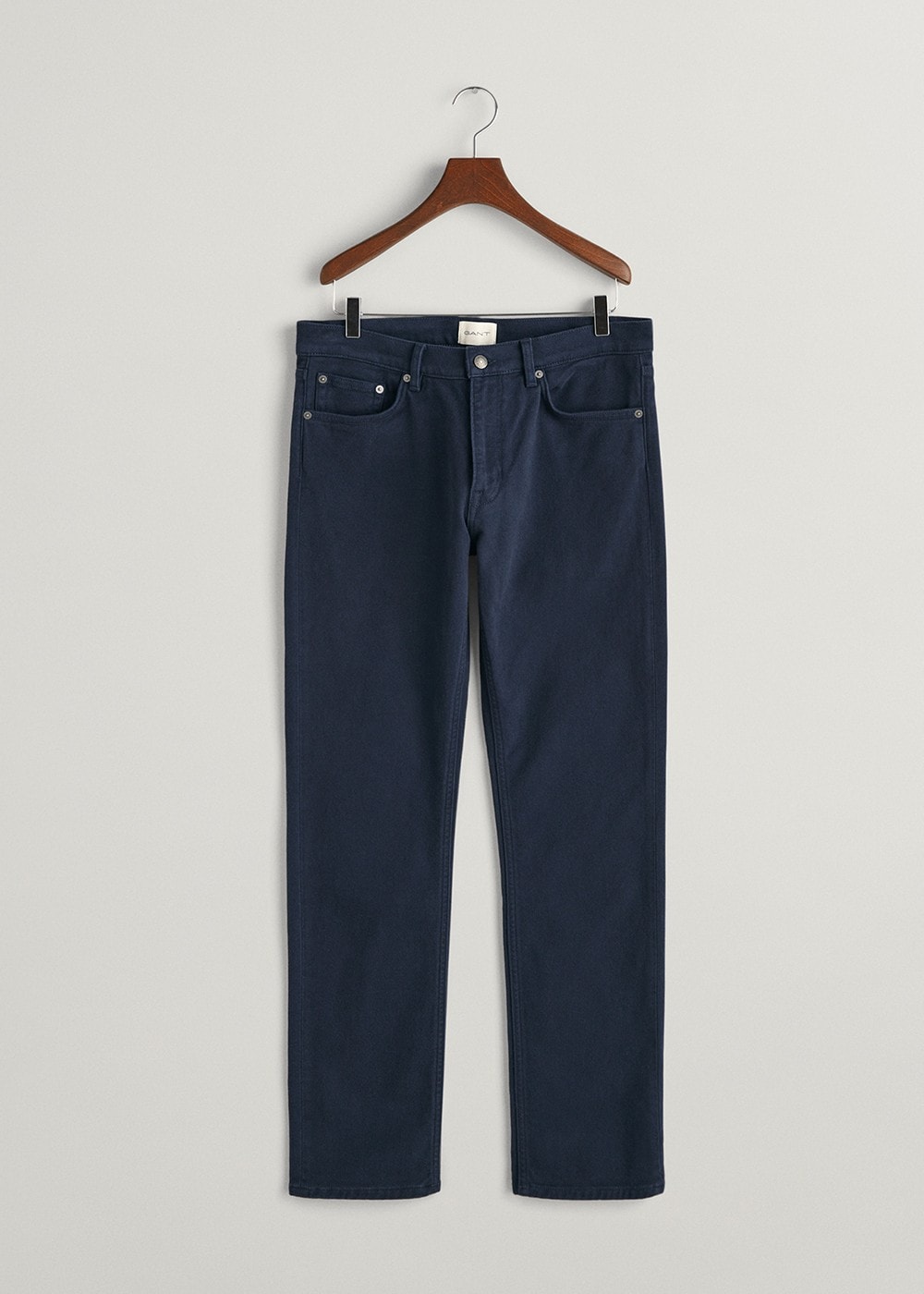 Regular Twill Jeans - Marine - 4