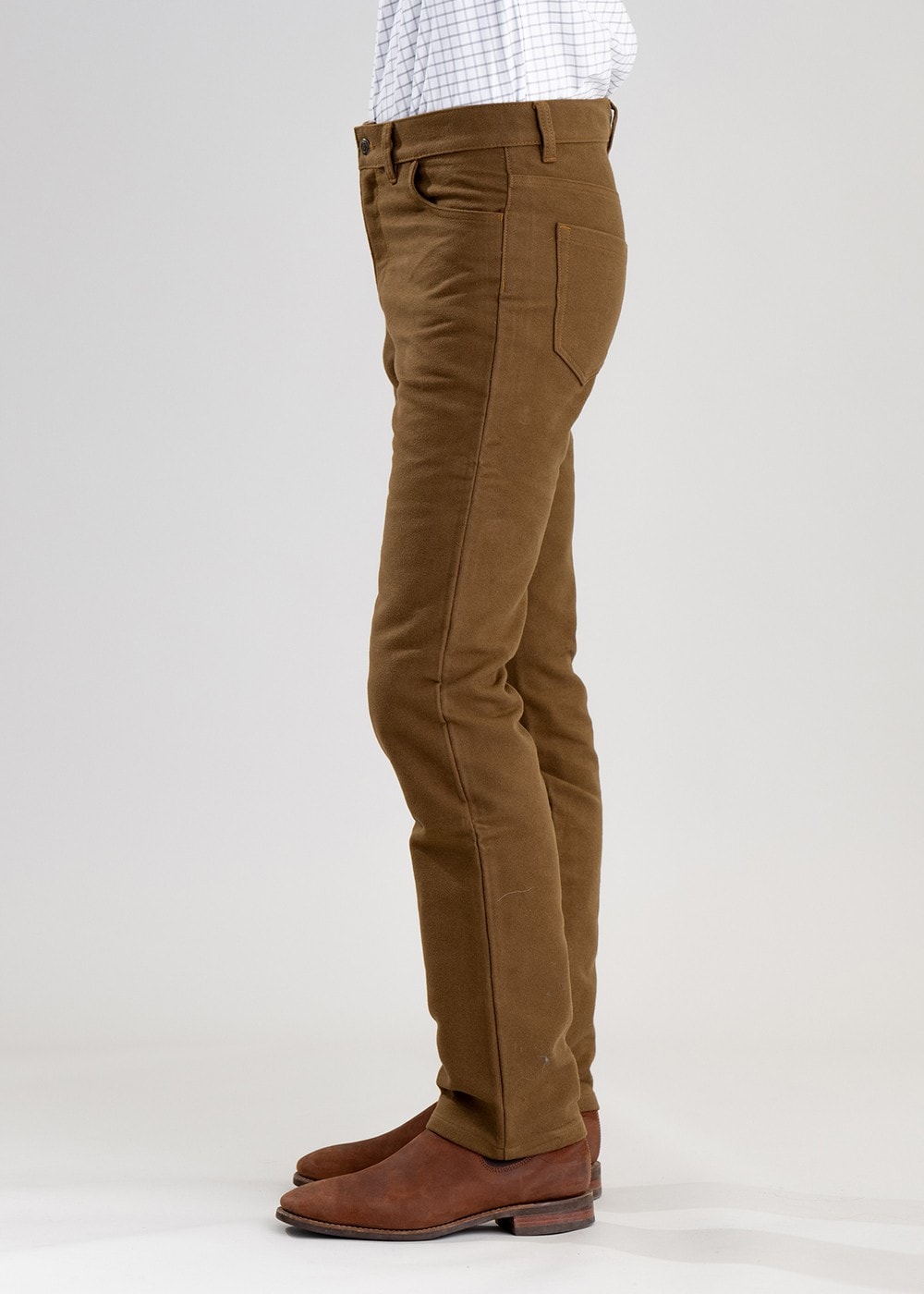 Gateshaw Moleskin Jeans - Camel - 2