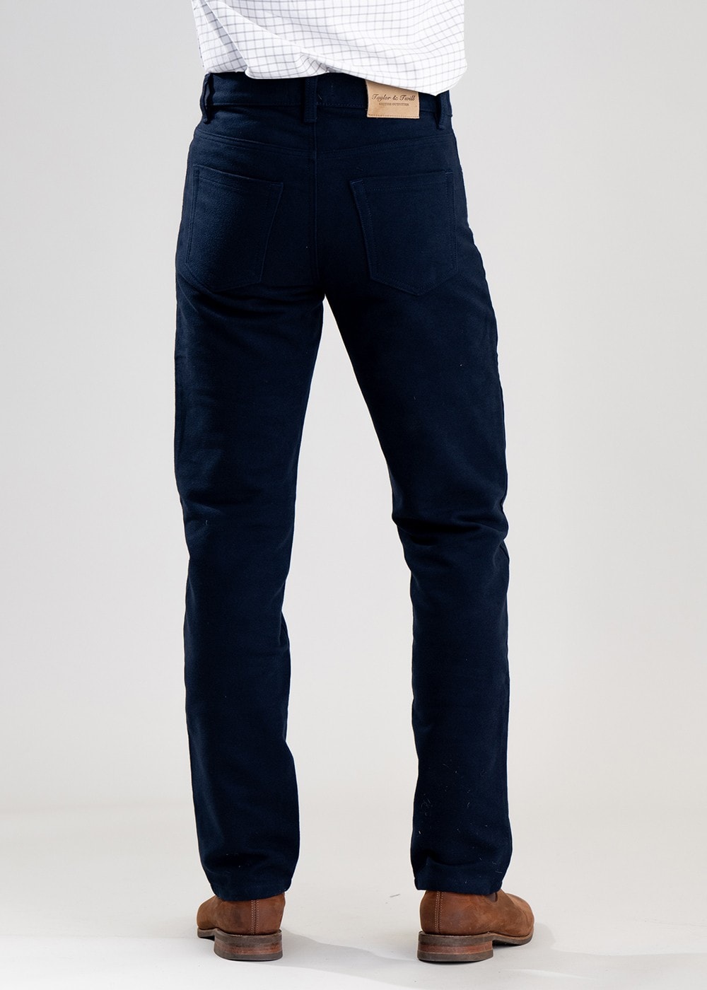 Gateshaw Moleskin Jeans - Indigo - 3