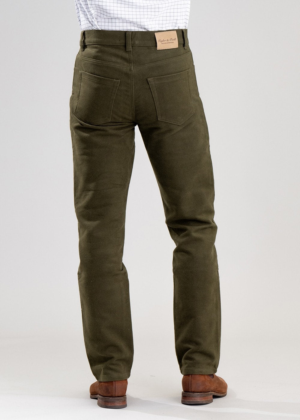 Gateshaw Moleskin Jeans - Forest - 2