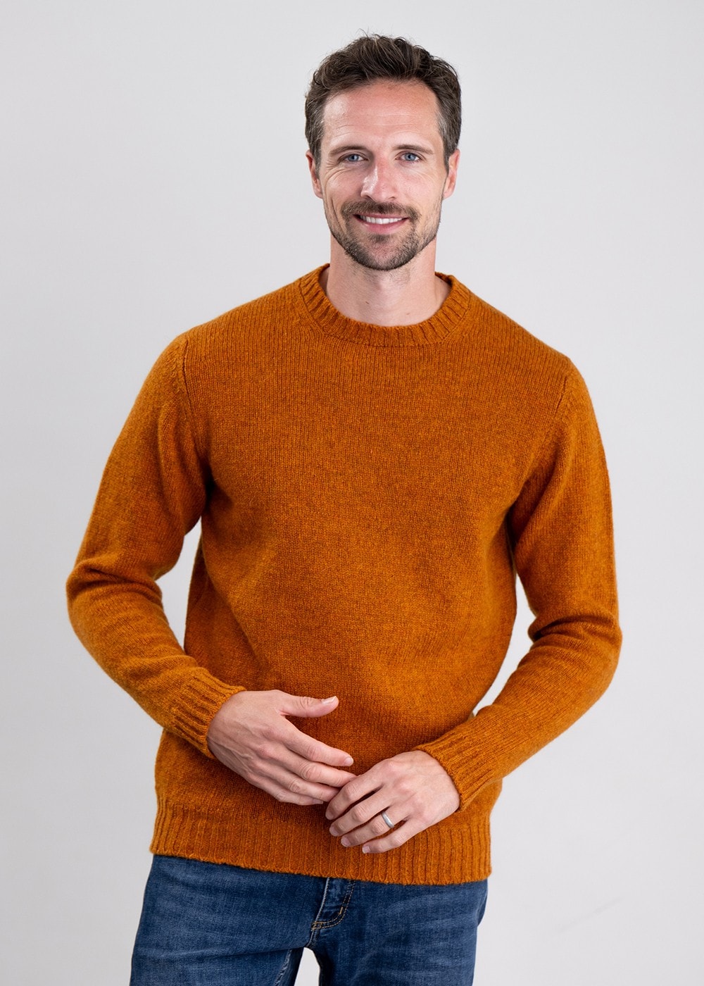 Aryan Crew Neck - Vintage Orange - 1