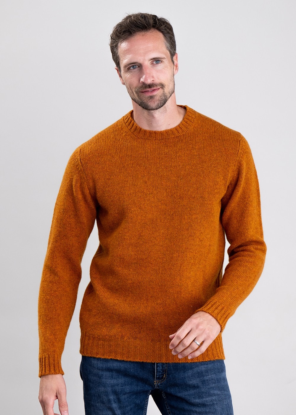 Aryan Crew Neck - Vintage Orange - 2