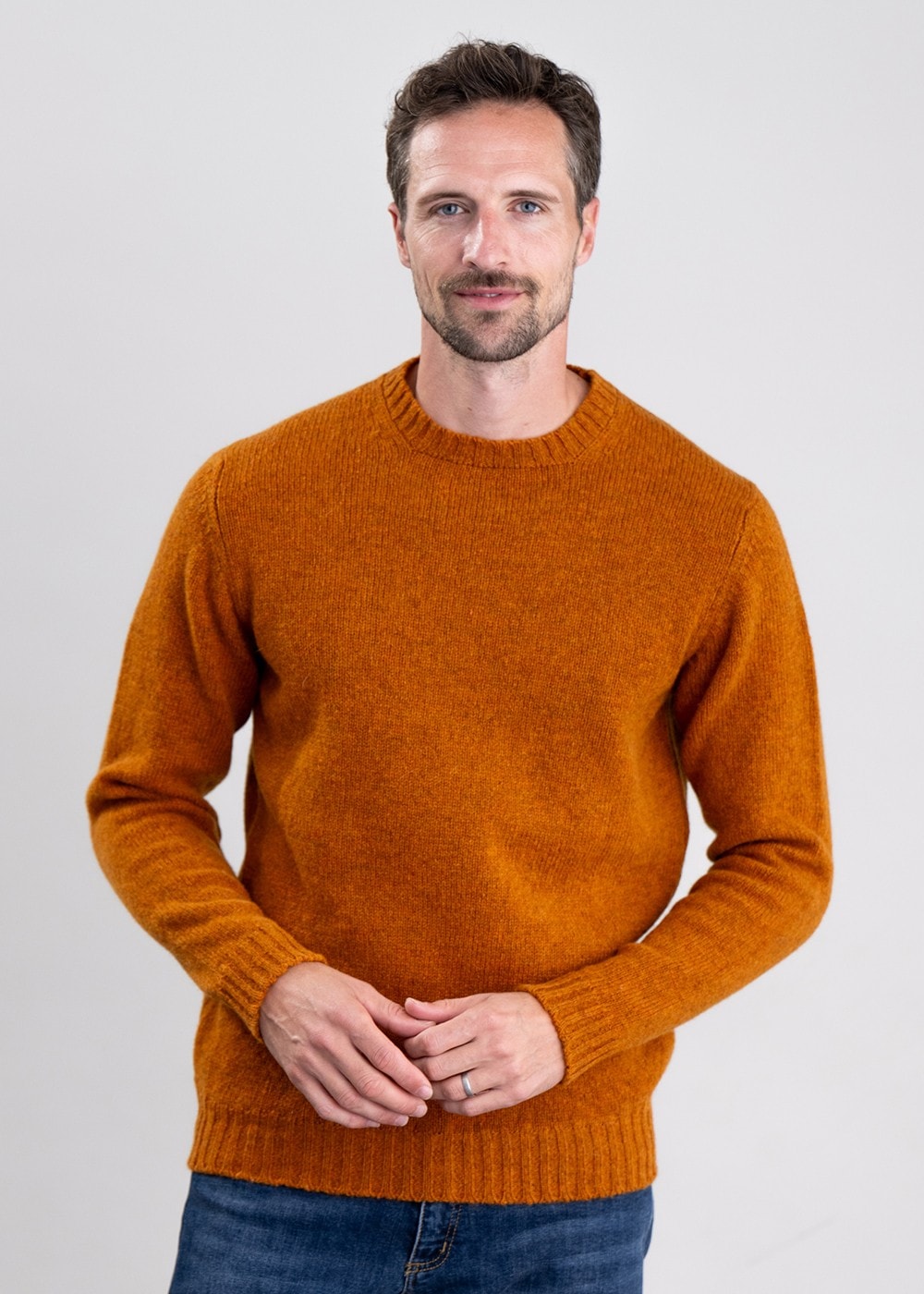 Aryan Crew Neck - Vintage Orange - 3