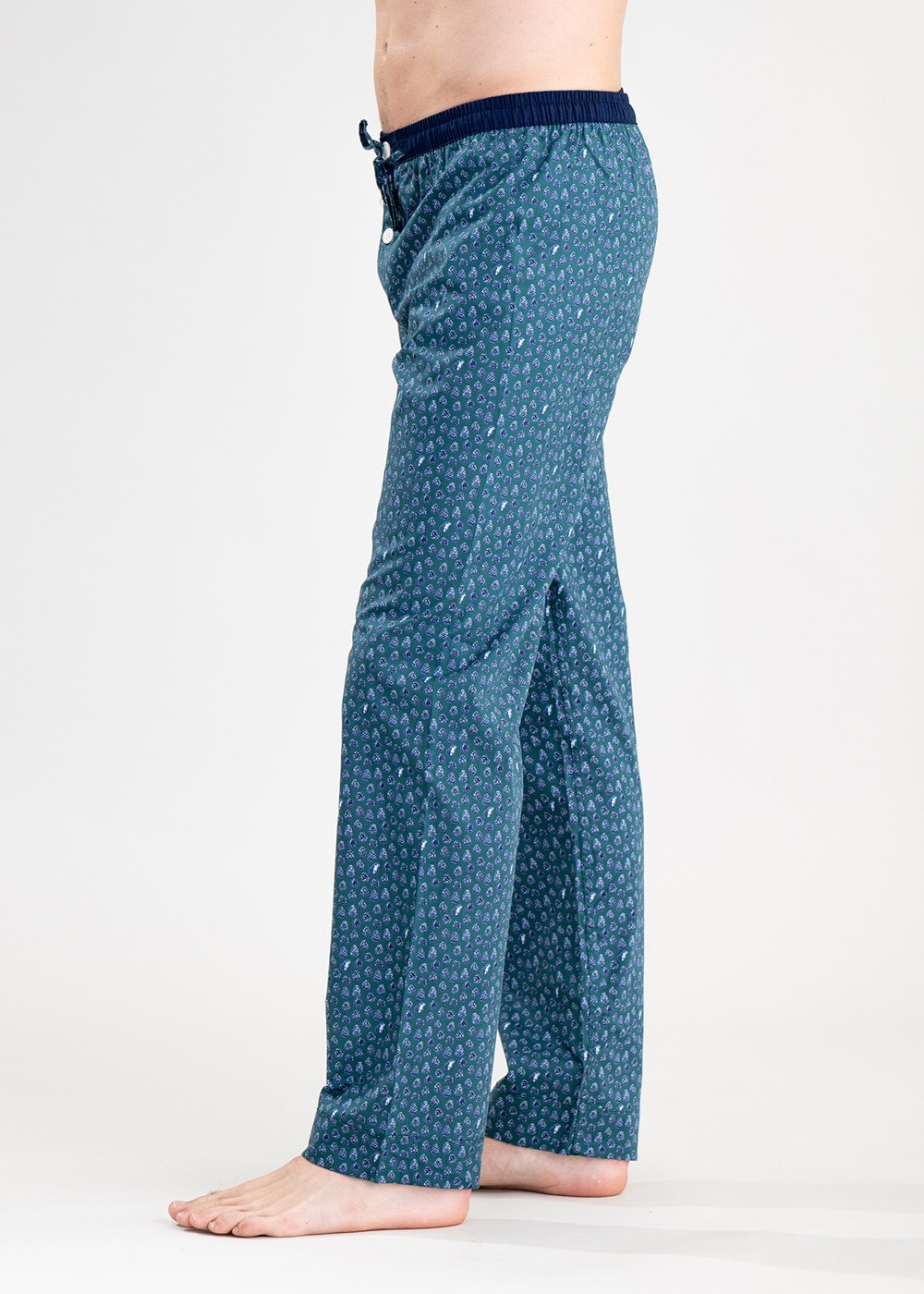 Pyjama Pants - Green Pinecone - 2