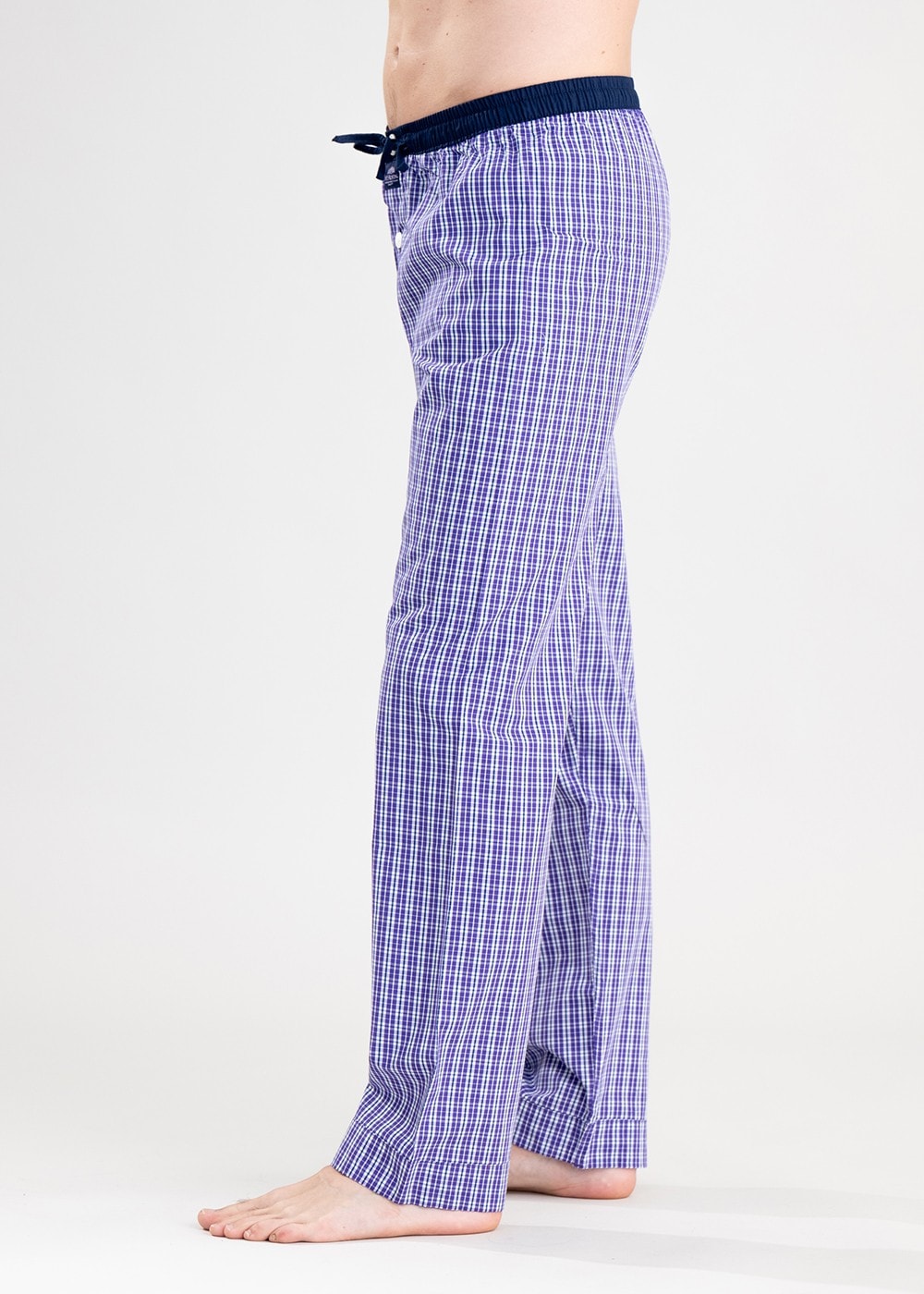 Pyjama Pants - Lavender Check - 2