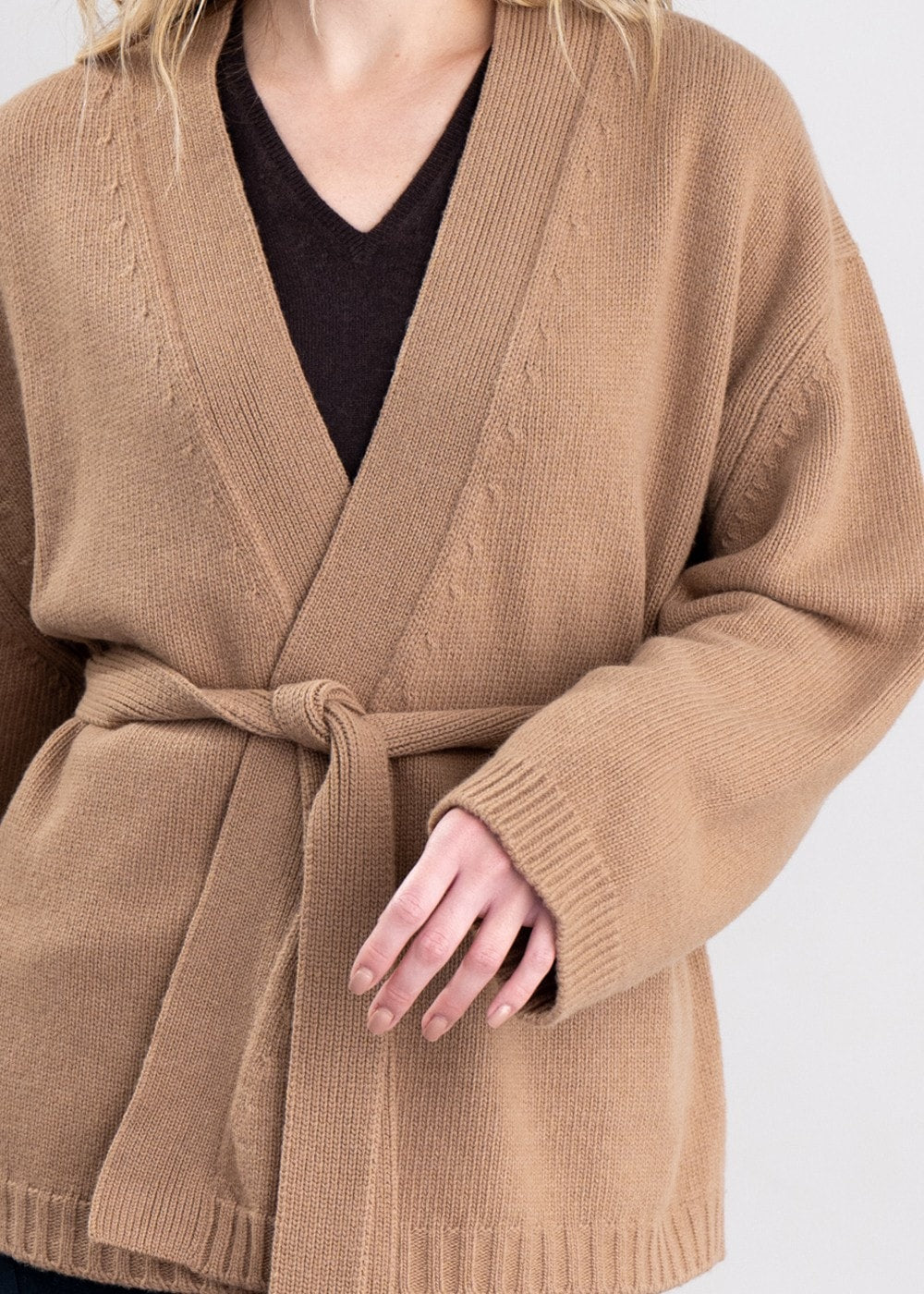 Margaret Kimono Cardigan - Camel - 5